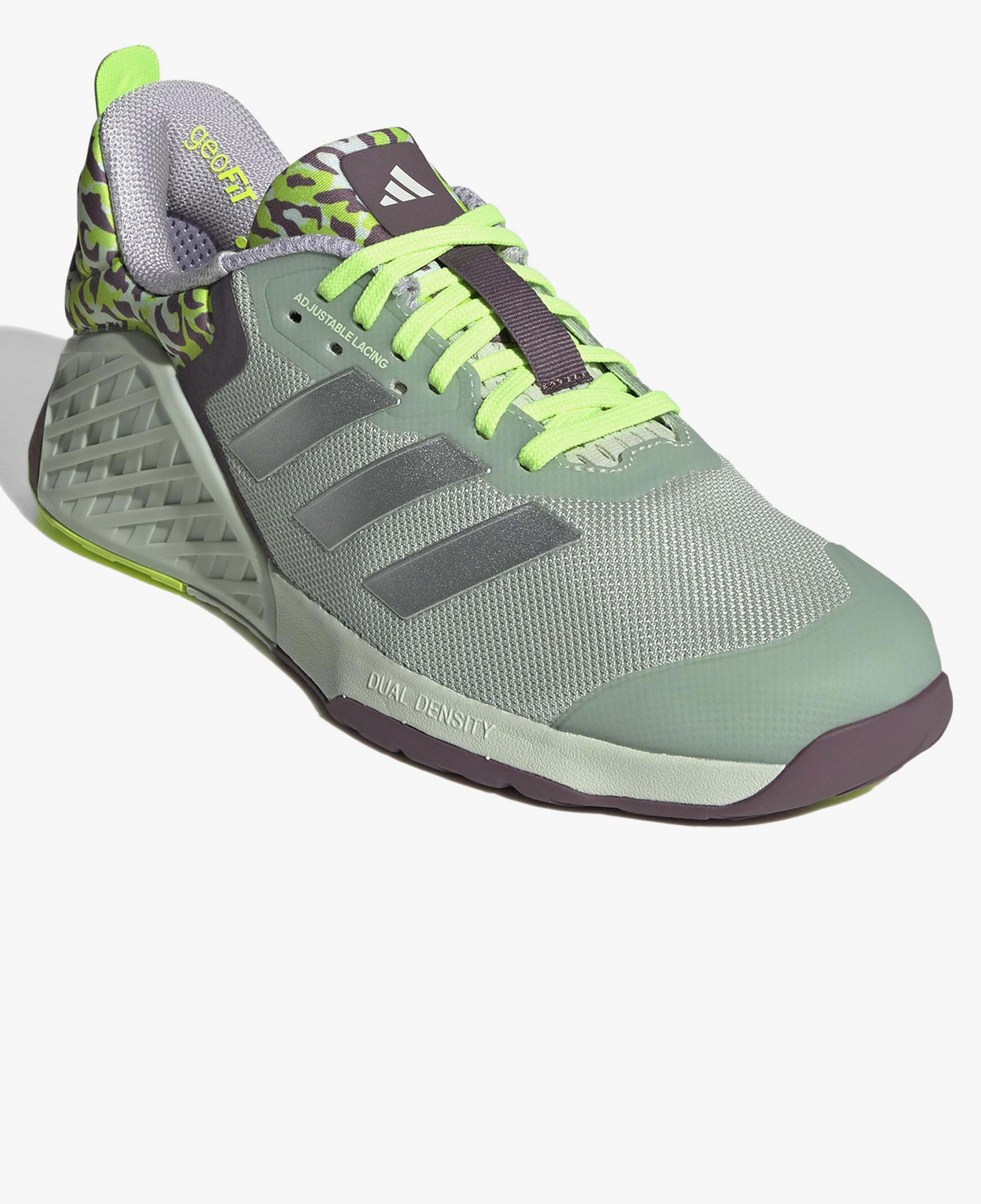 adidas Dropset 3 GFX Kadın Yeşil Antrenman Ayakkabısı