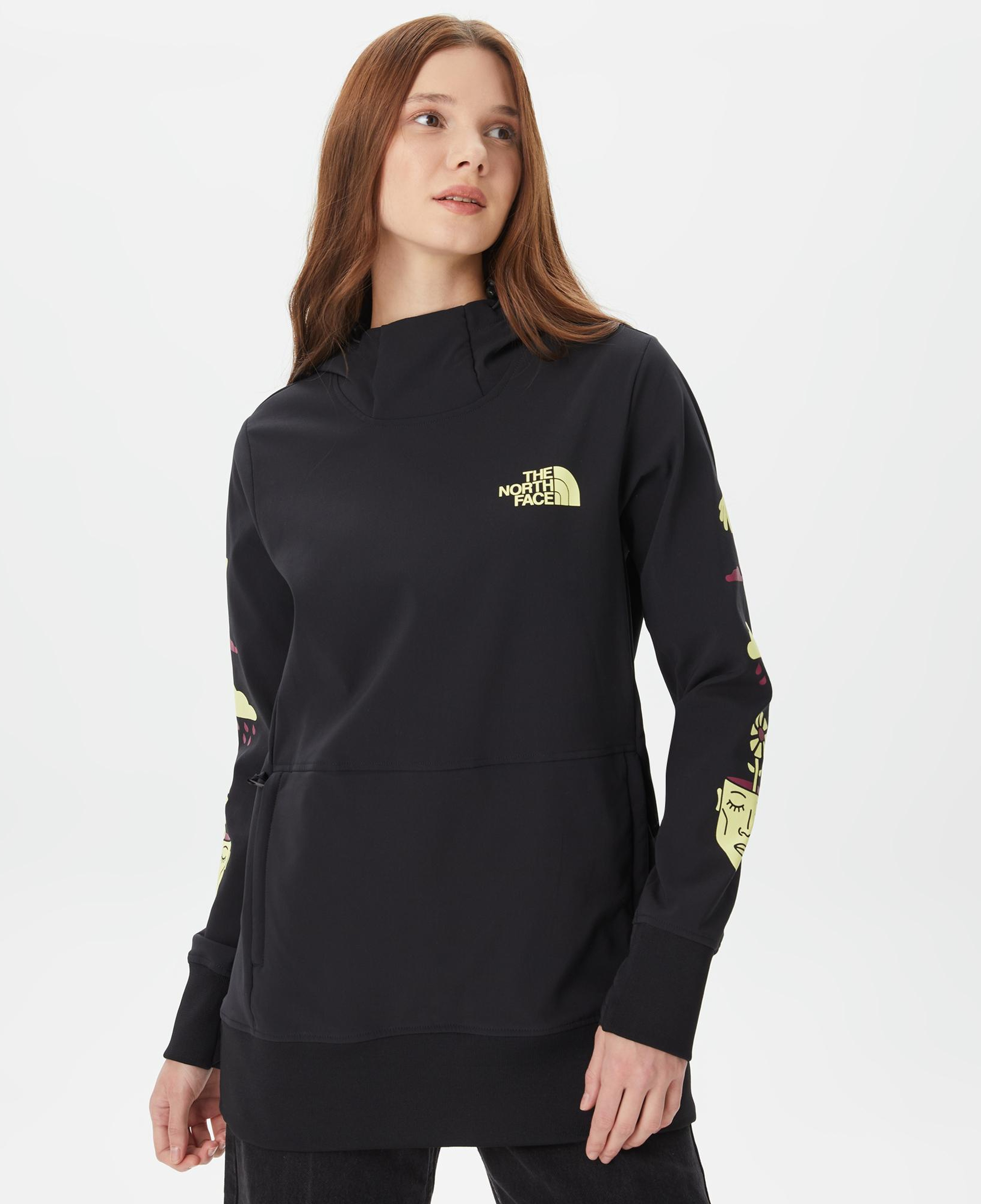 The North Face Tekno Pullover Siyah Kadın Hoodie
