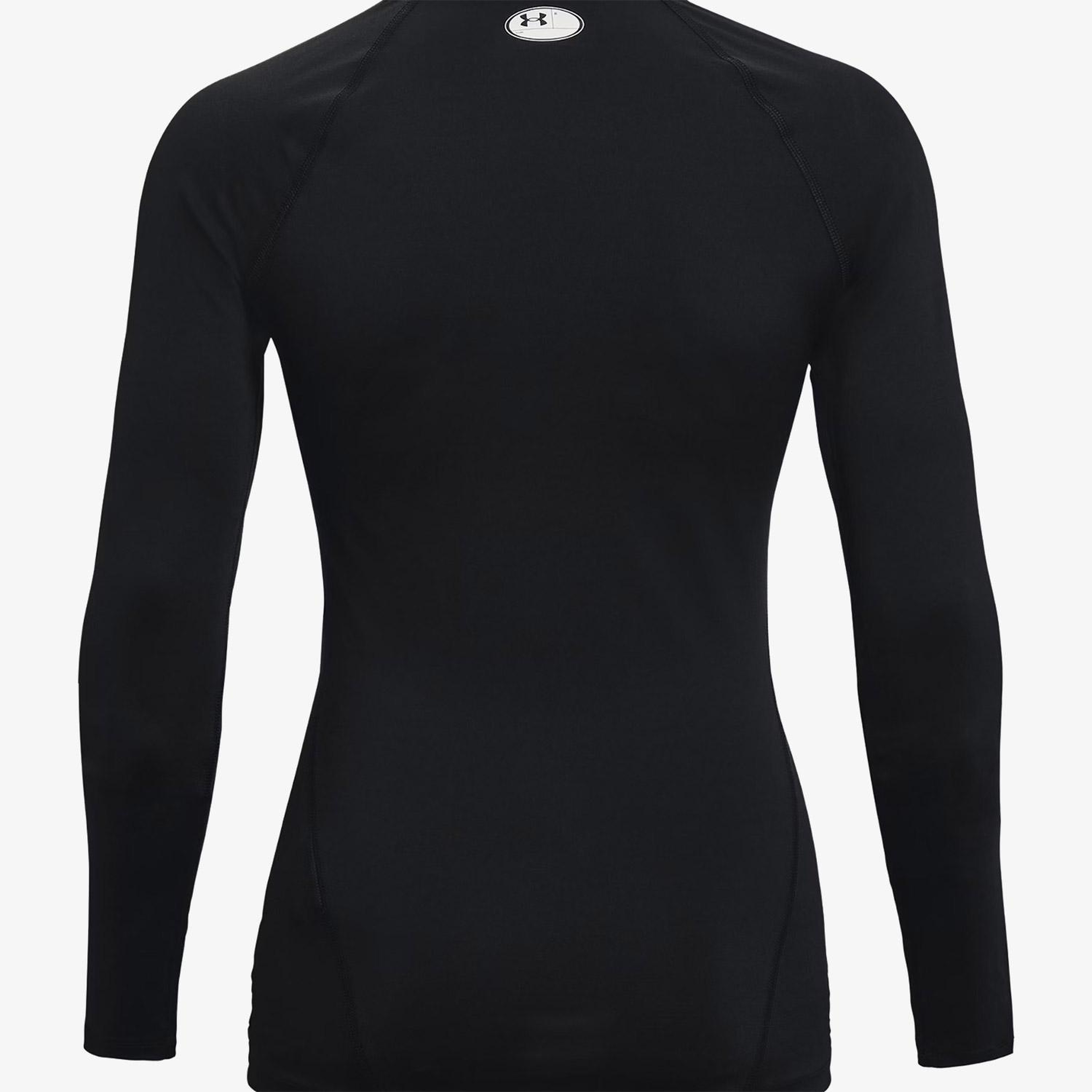 Under Armour Heat Gear Authentics Comp Kadın Siyah Uzun Kollu Antrenman İçliği