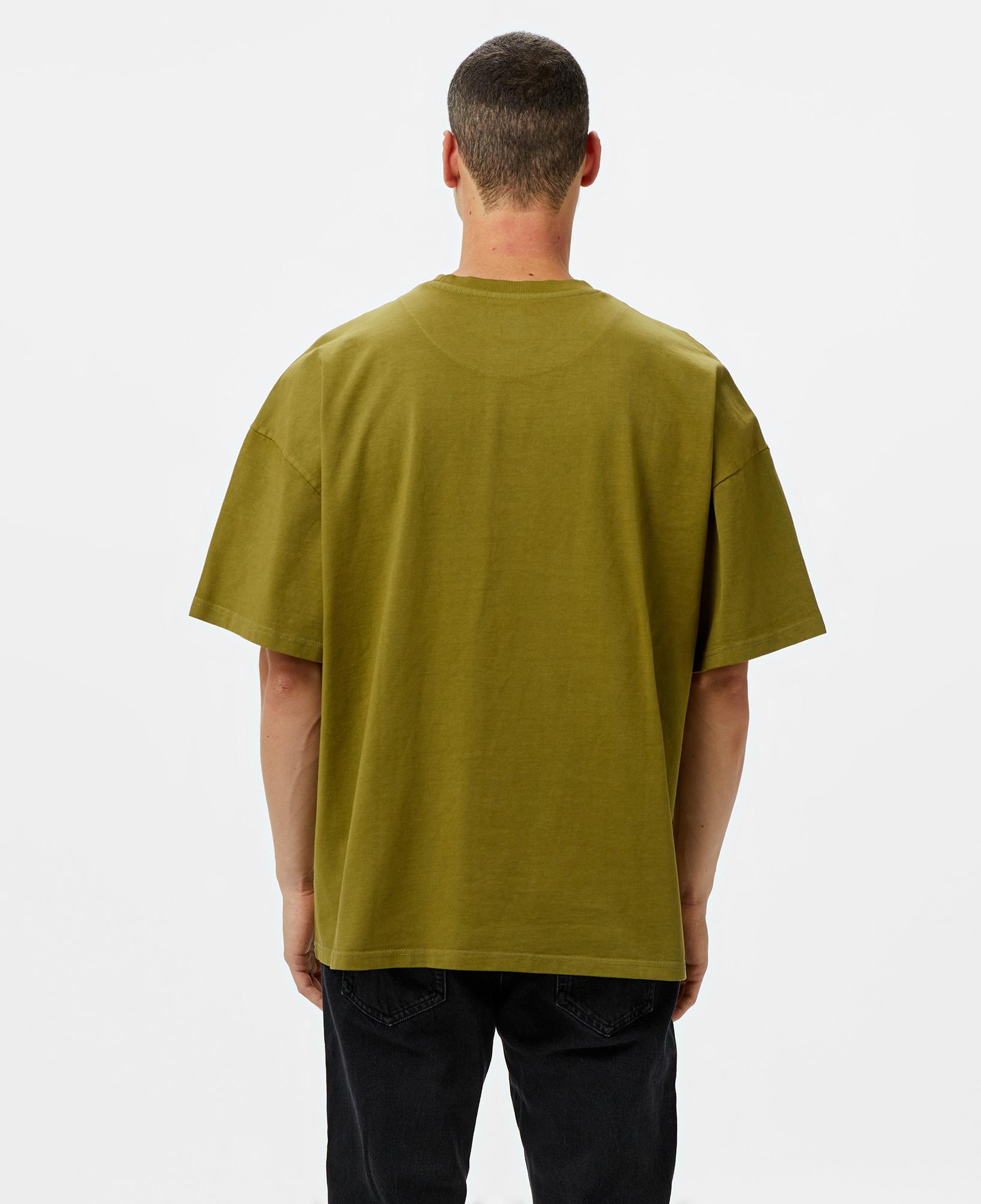Karl Kani Autograph Heavy Boxy Erkek Yeşil T-Shirt