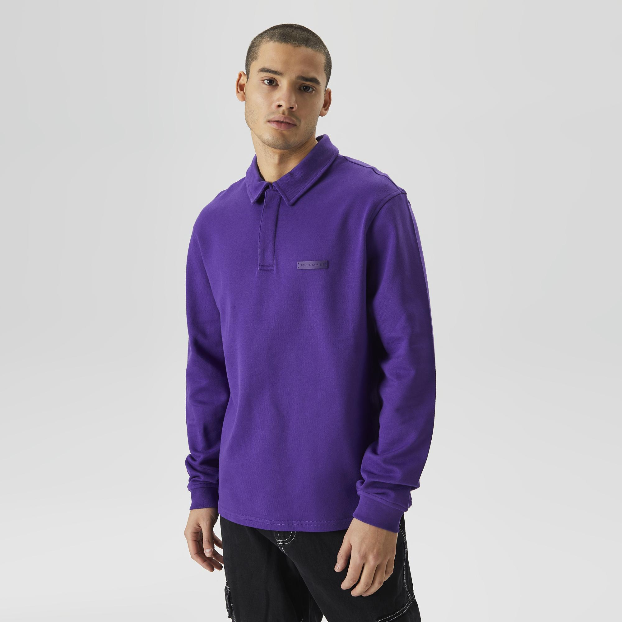 Les Benjamins Essential Erkek Mor Polo