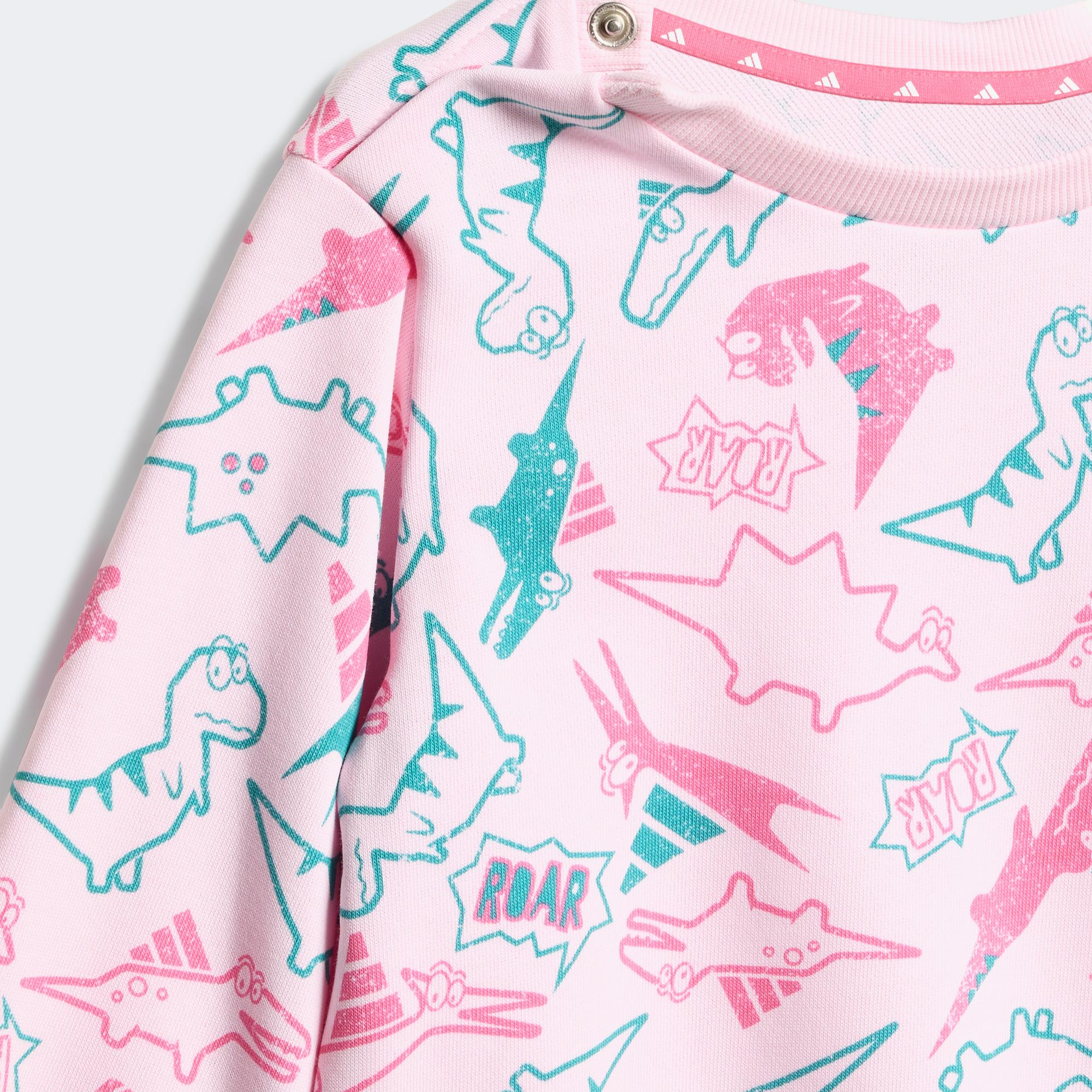 adidas Adiraptor Set Bebek Pembe Eşofman Takımı