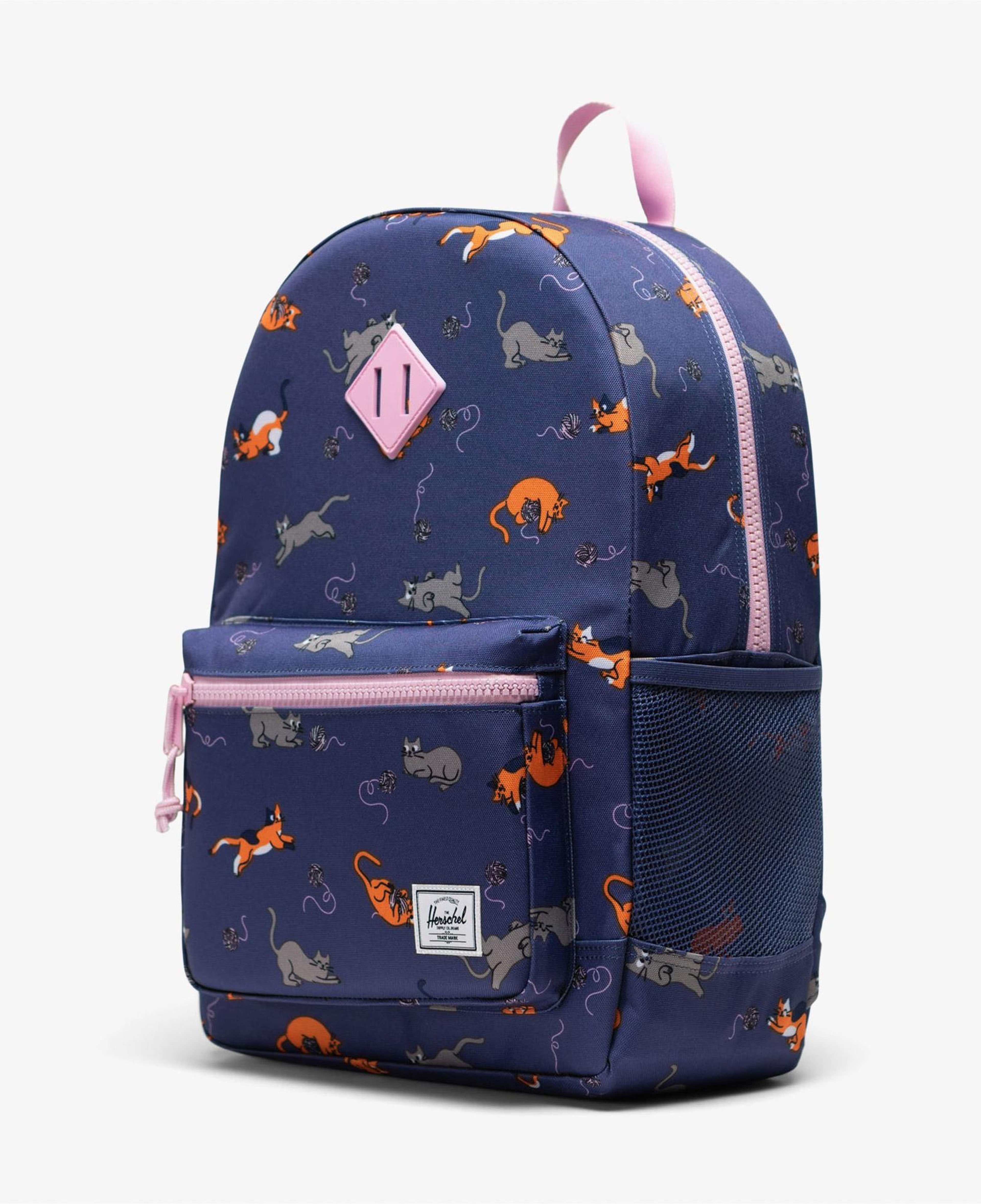 Herschel Suplly Co Playing Cats Çocuk Lacivert Sırt Çantası