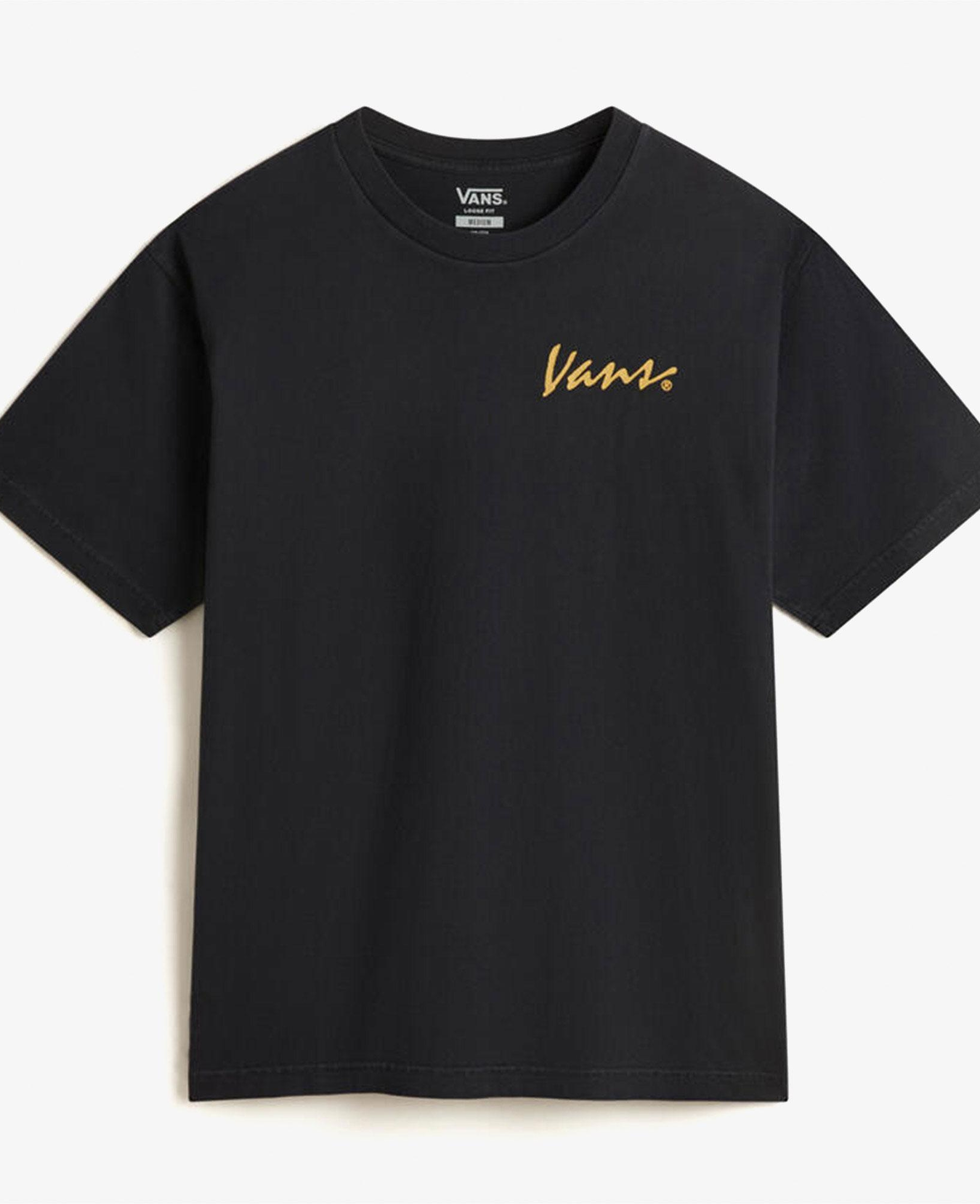 Vans 66 Baked in Loose Ss Erkek Siyah T-Shirt