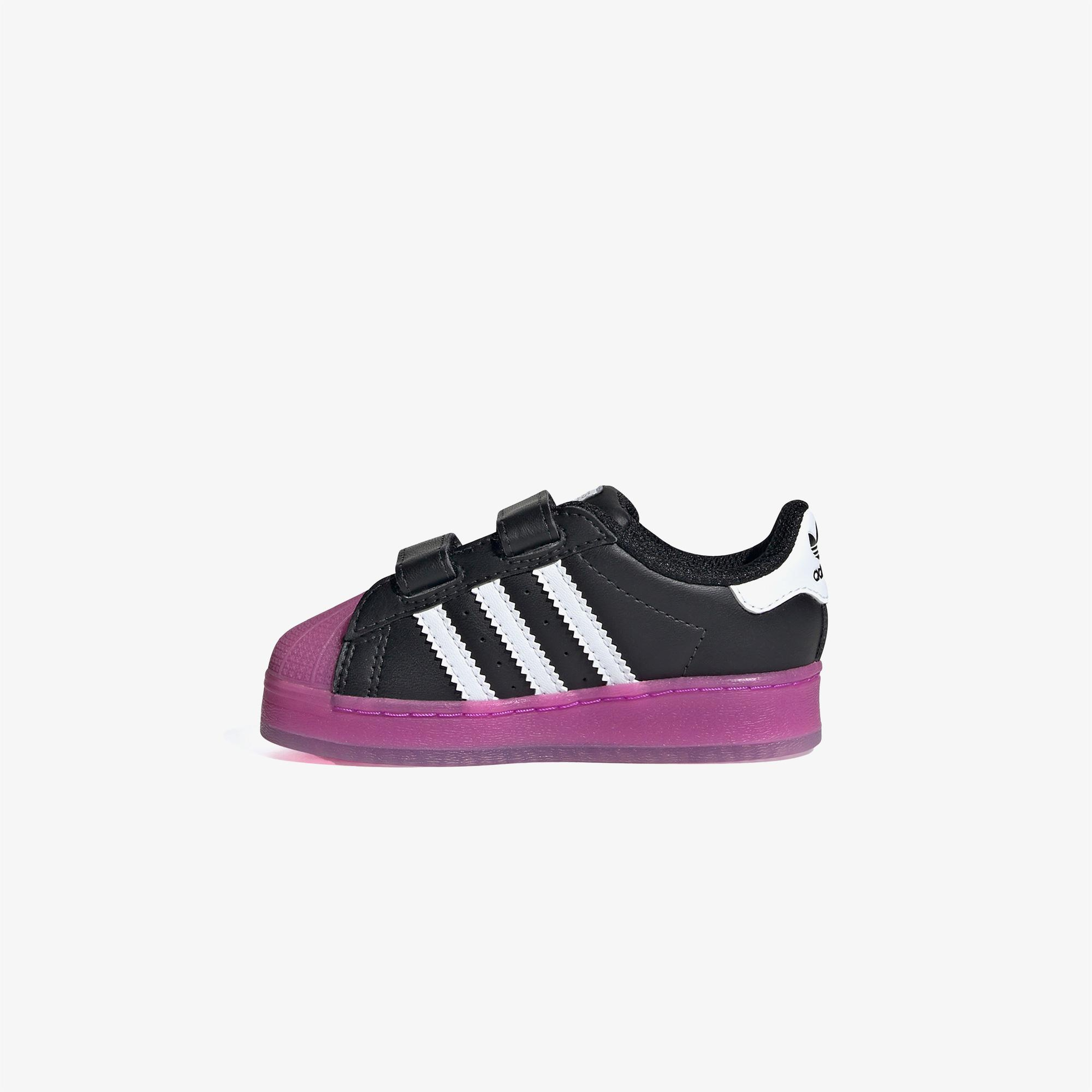 adidas Superstar LED Light Bebek Siyah Ayakkabı