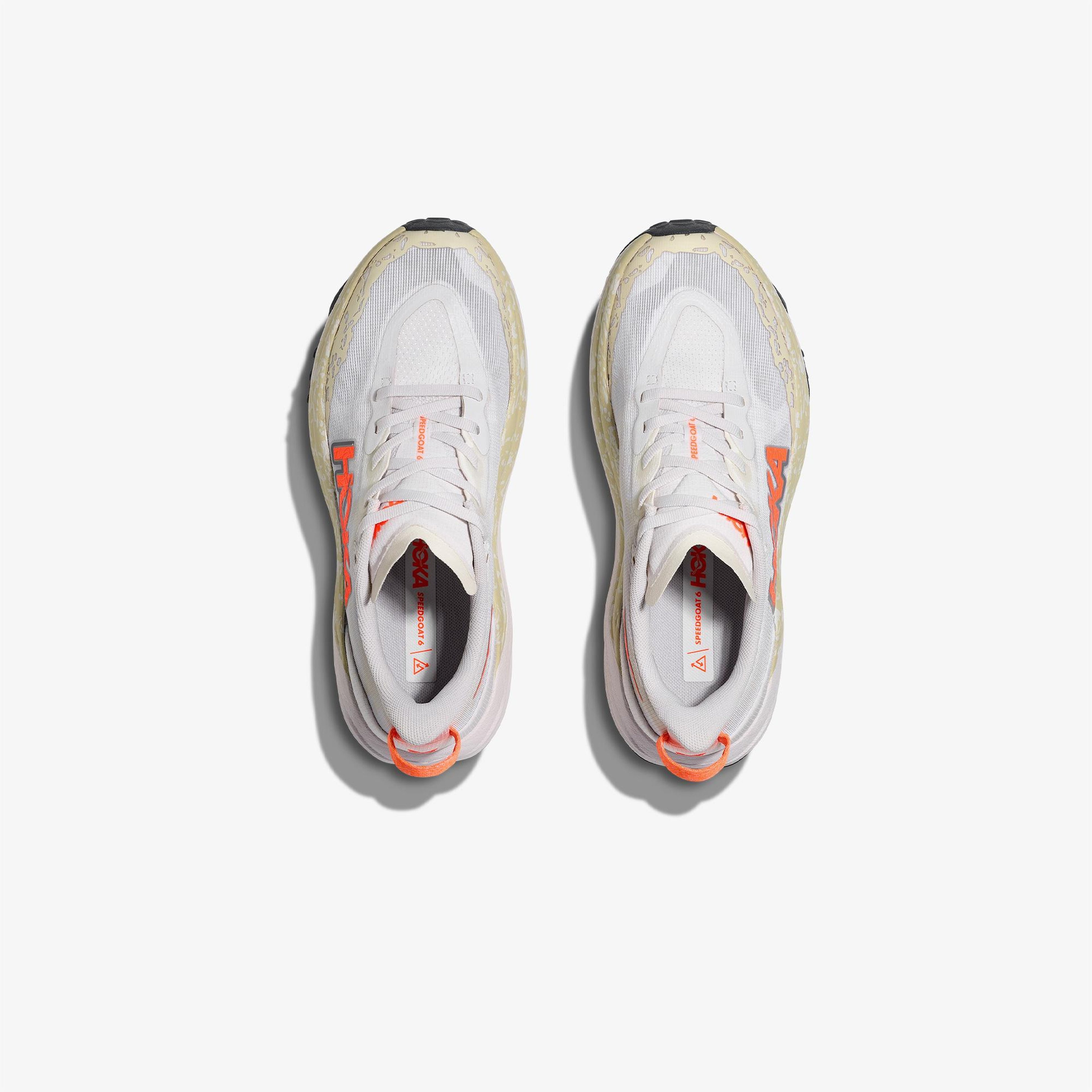 Hoka Speedgoat 6 Kadın Beyaz Koşu Ayakkabısı