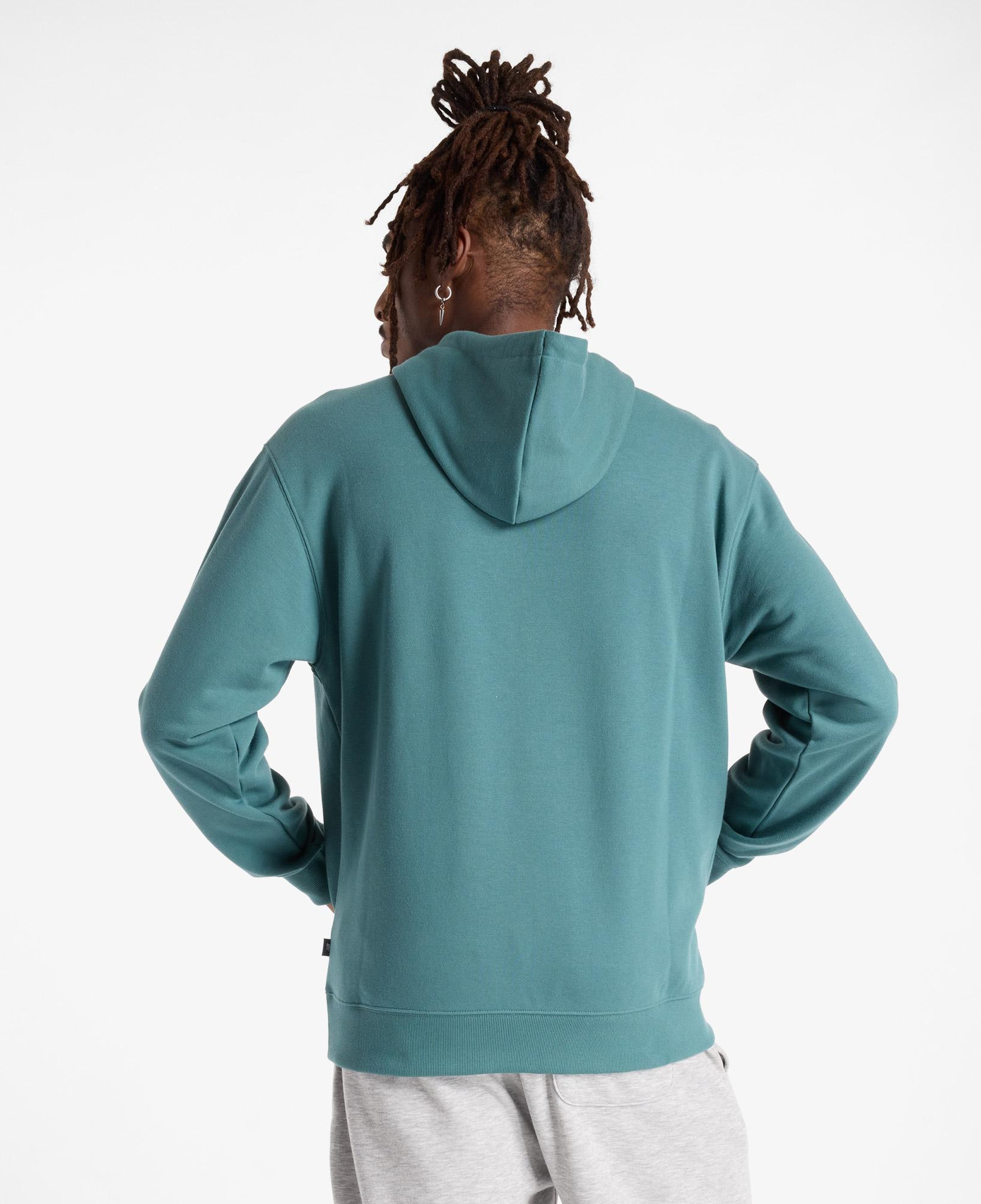 New Balance Graphic Erkek Yeşil Hoodie