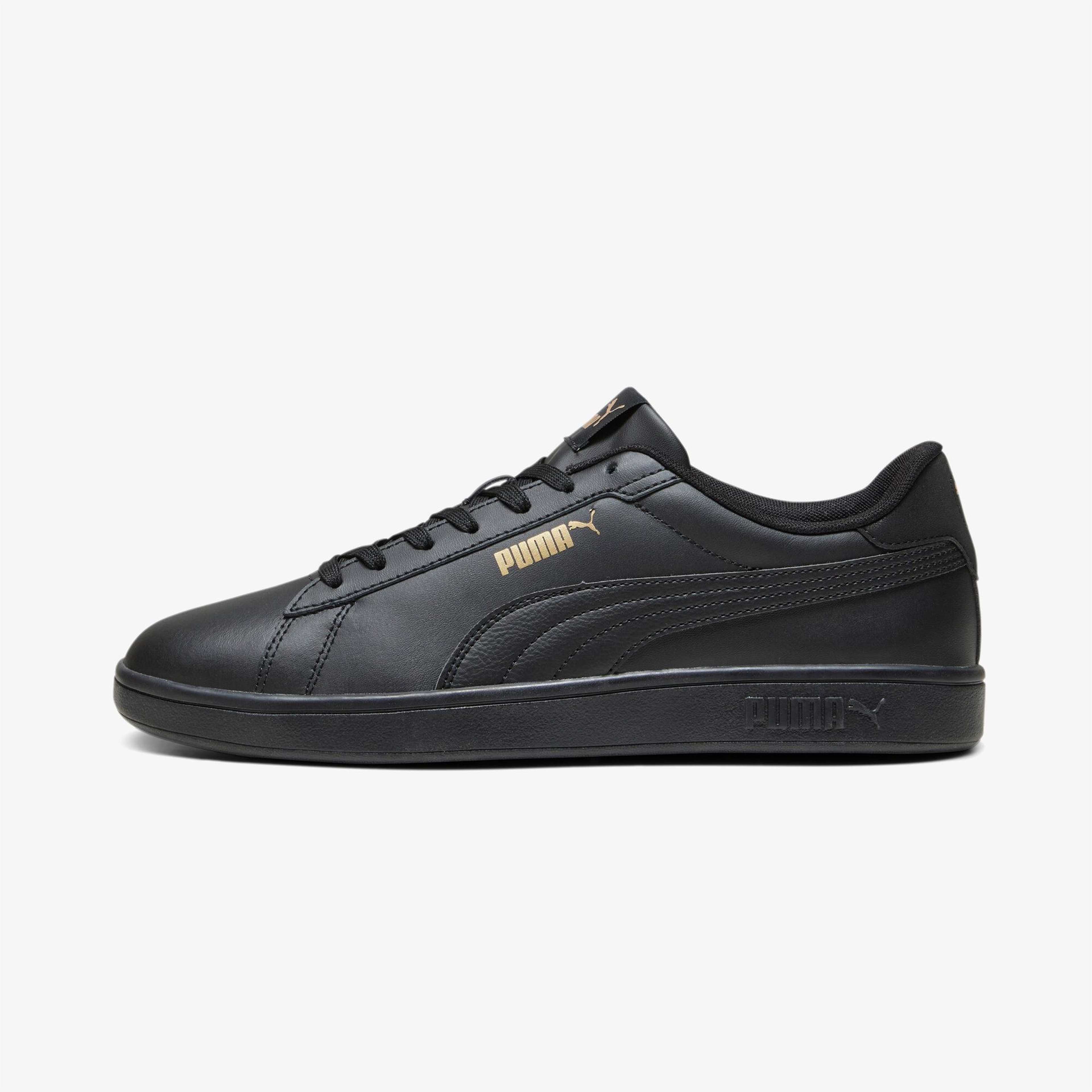 Puma Smash 3.0 Erkek Siyah Spor Ayakkabı
