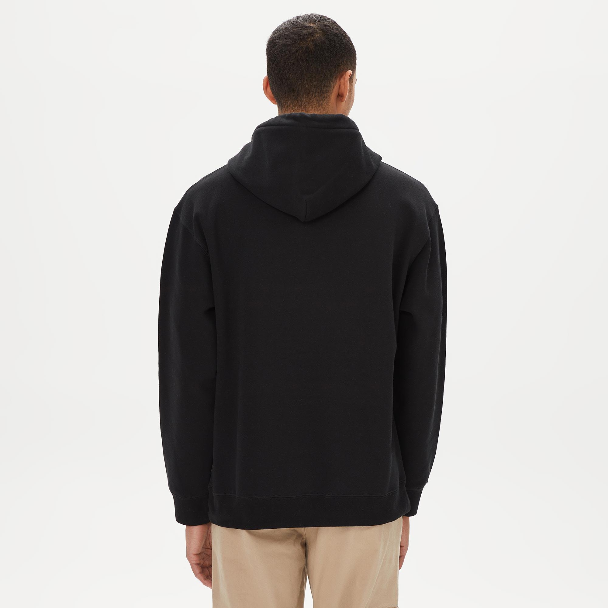 HUF No-Fi Tt Erkek Siyah Hoodie