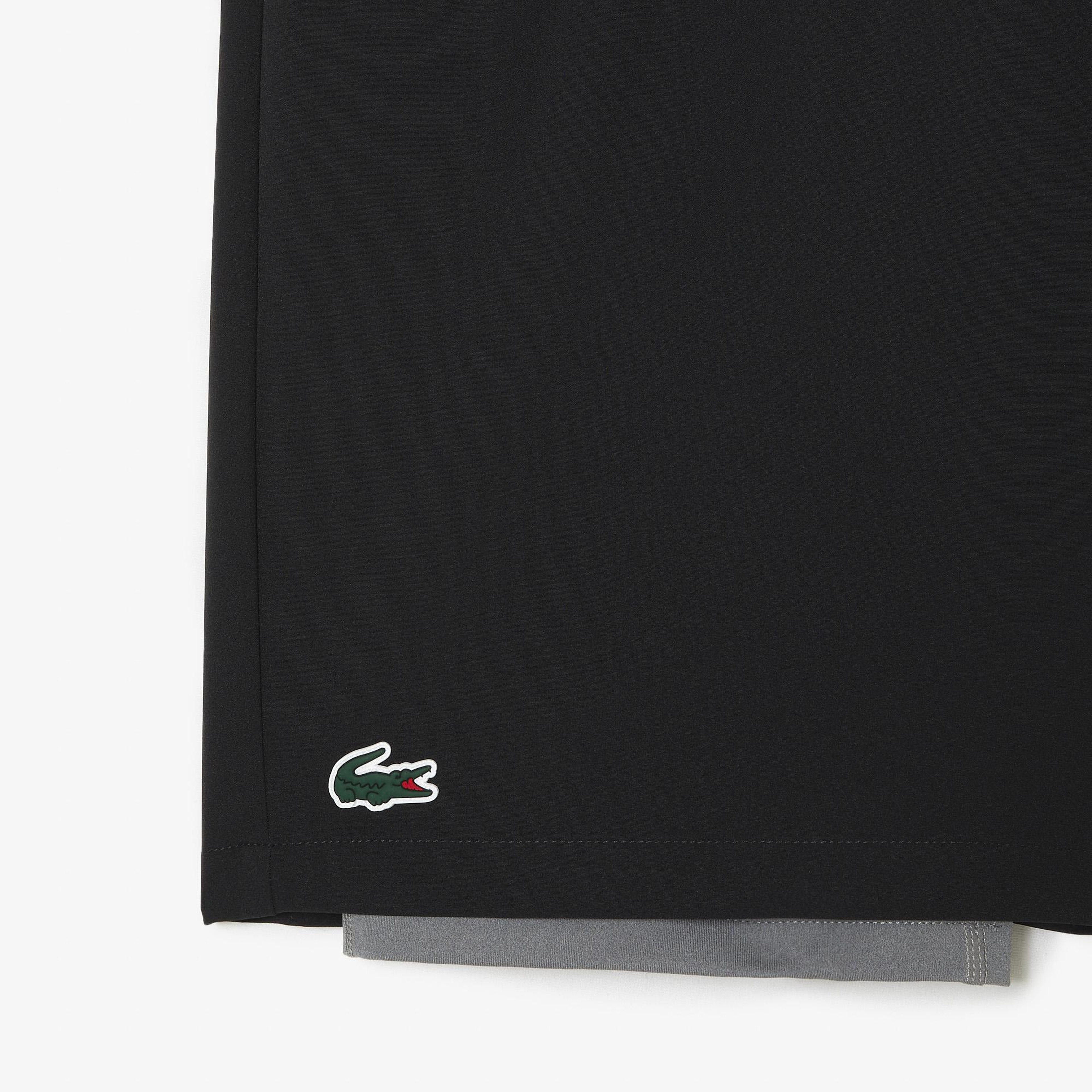Lacoste  Regular Fit Erkek Siyah Şort