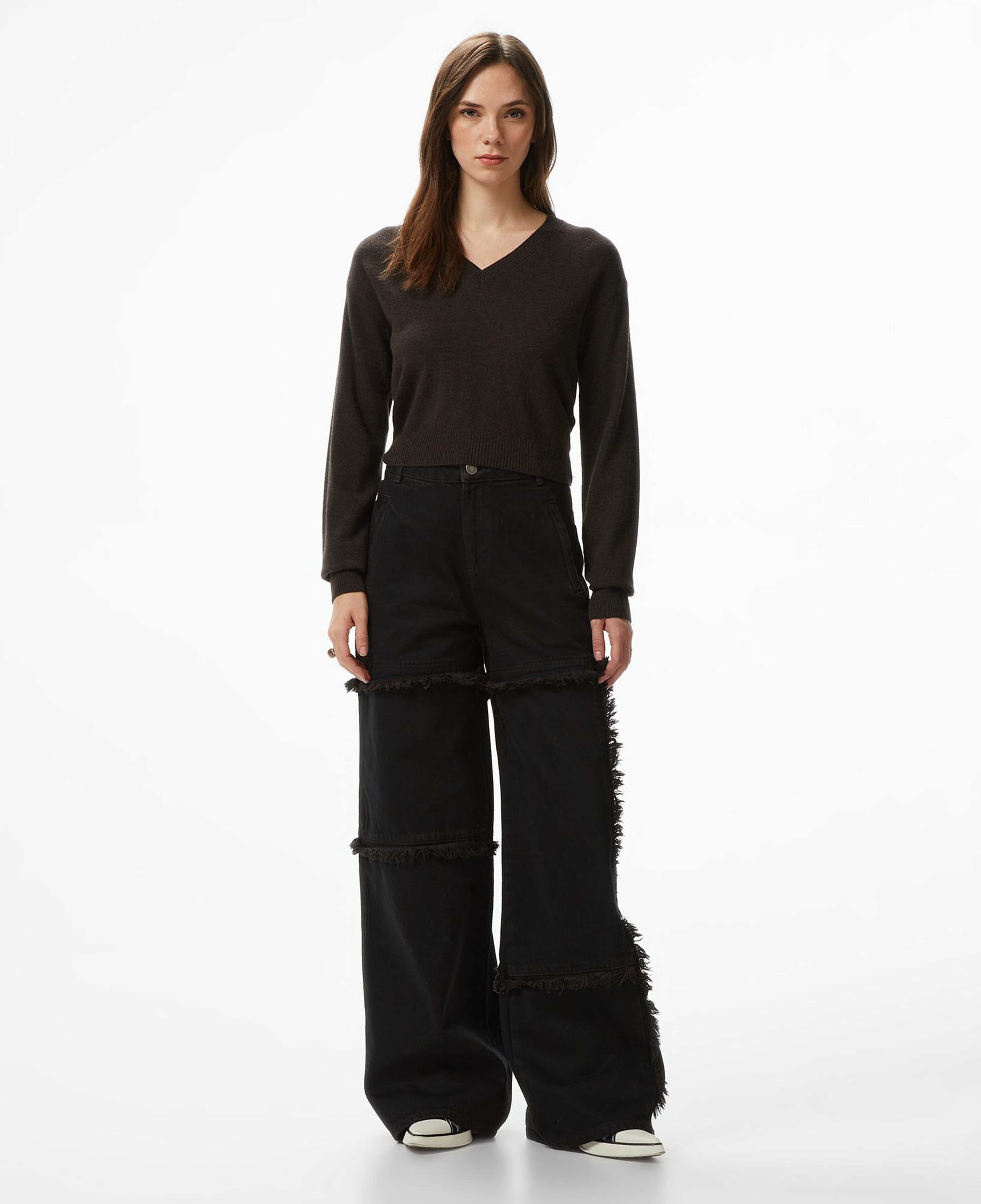 Les Benjamins Regular Fit Kadın Mavi Pantolon