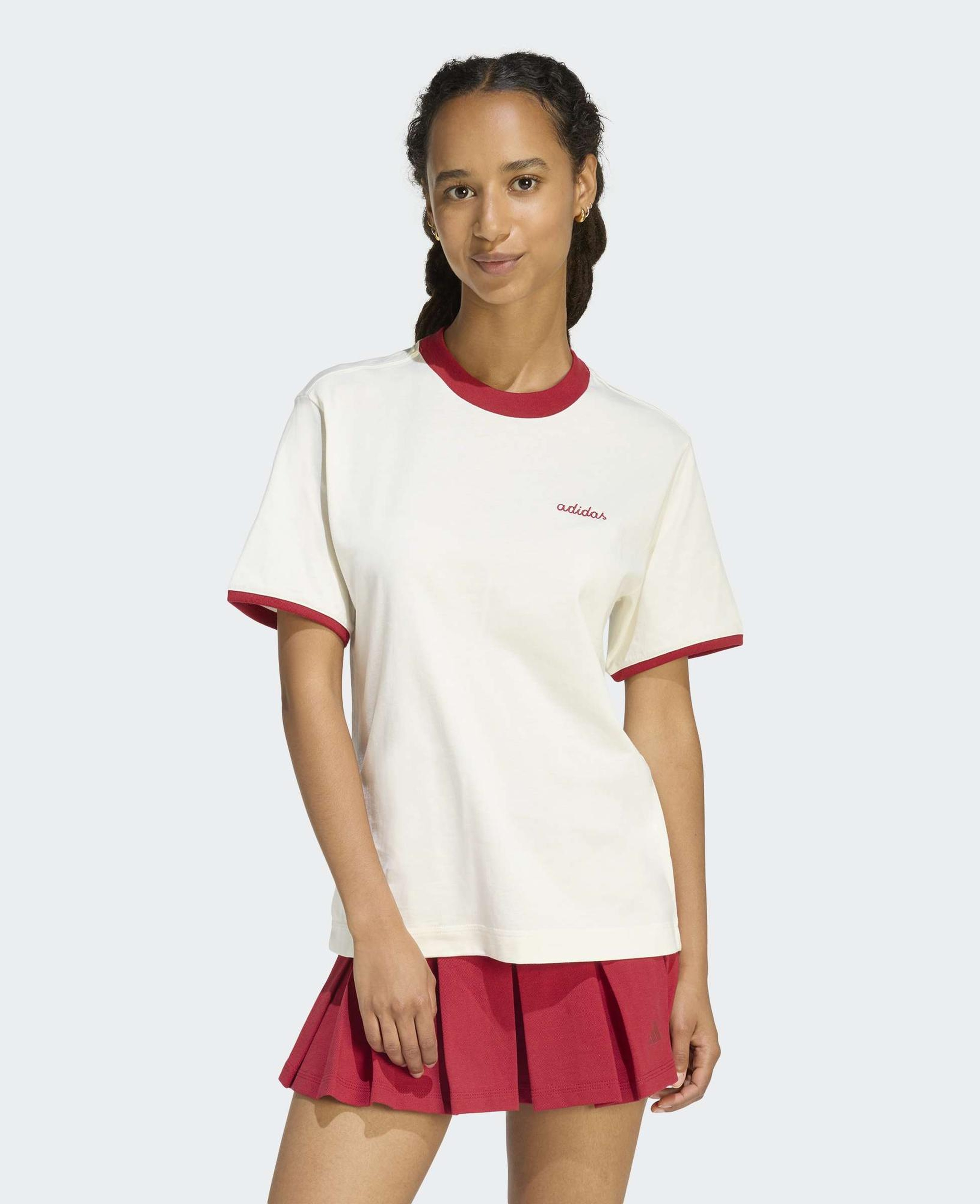adidas Cp Kadın Beyaz Antrenman T-Shirt