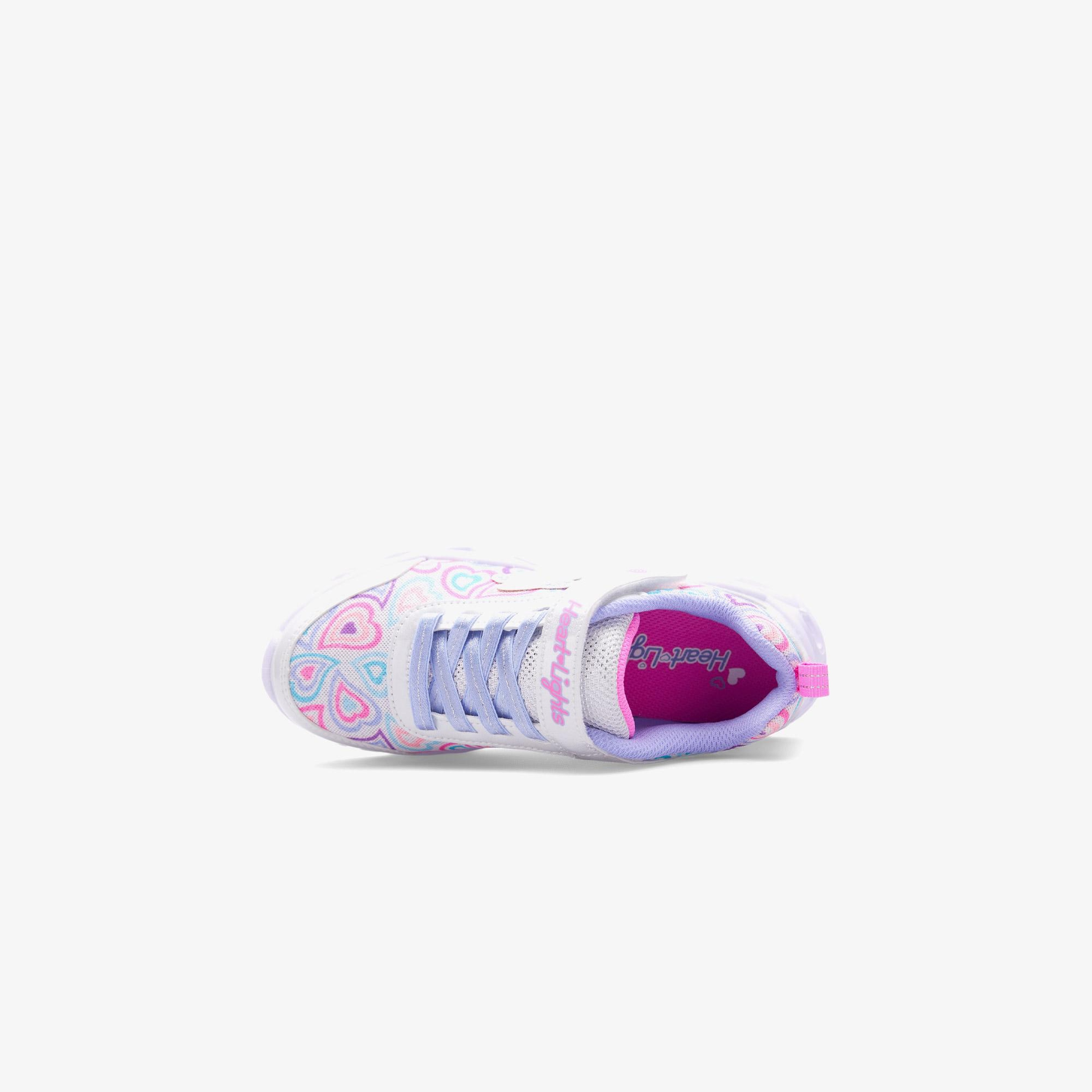 Skechers Heart Lights Çocuk Beyaz Spor Ayakkabı