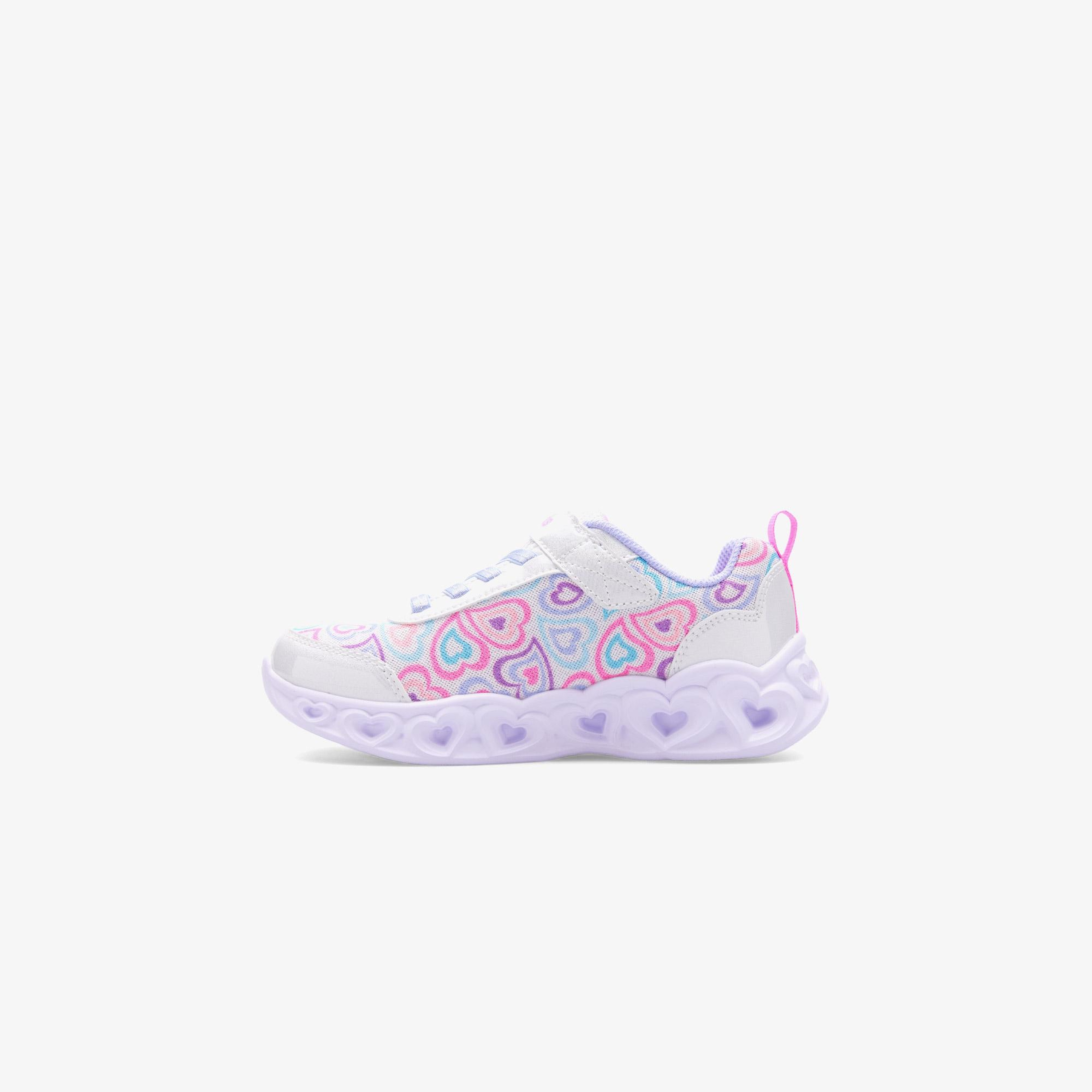 Skechers Heart Lights Çocuk Beyaz Spor Ayakkabı