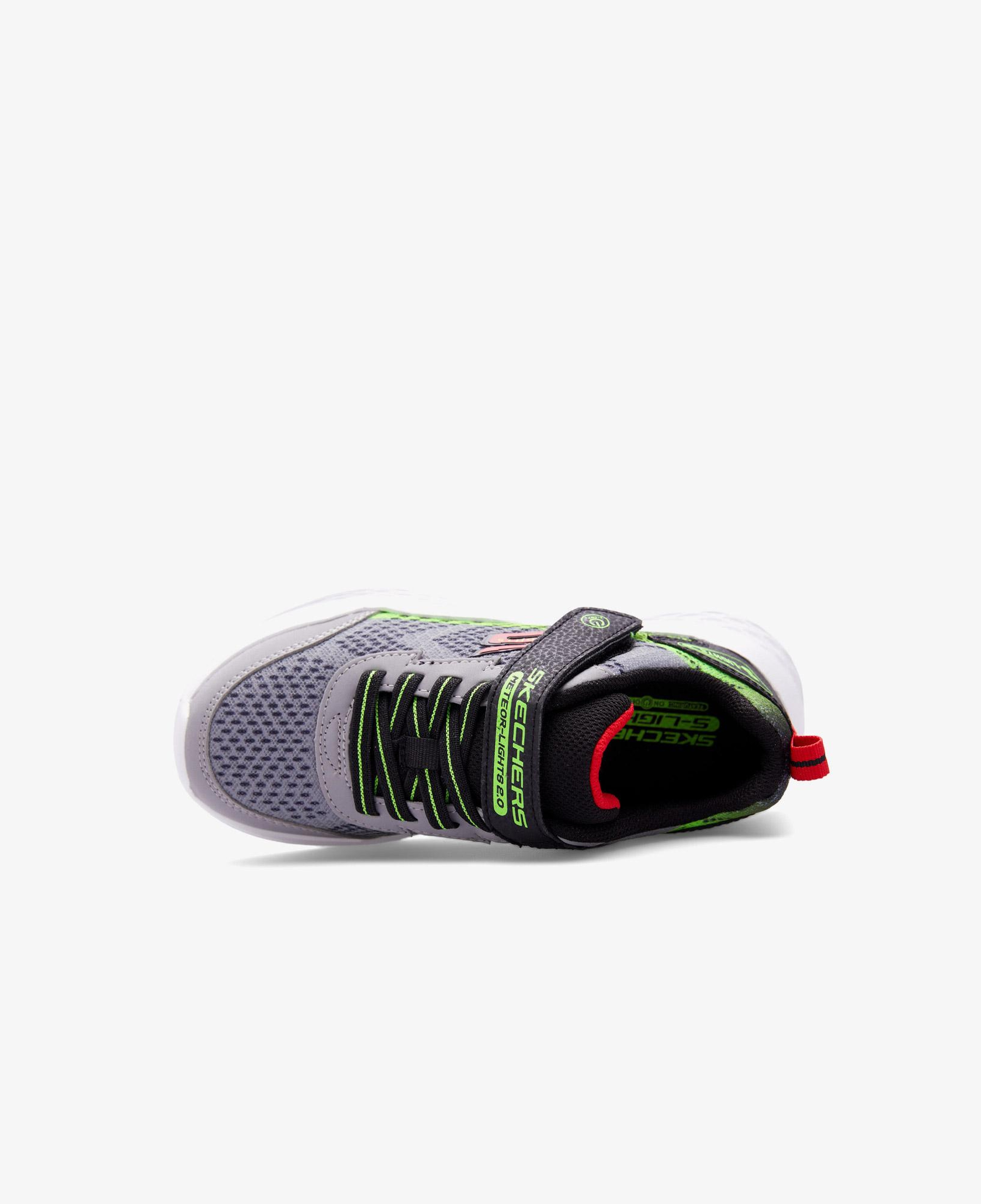 Skechers Meteor-Lights 2.0 Çocuk Gri Spor Ayakkabı