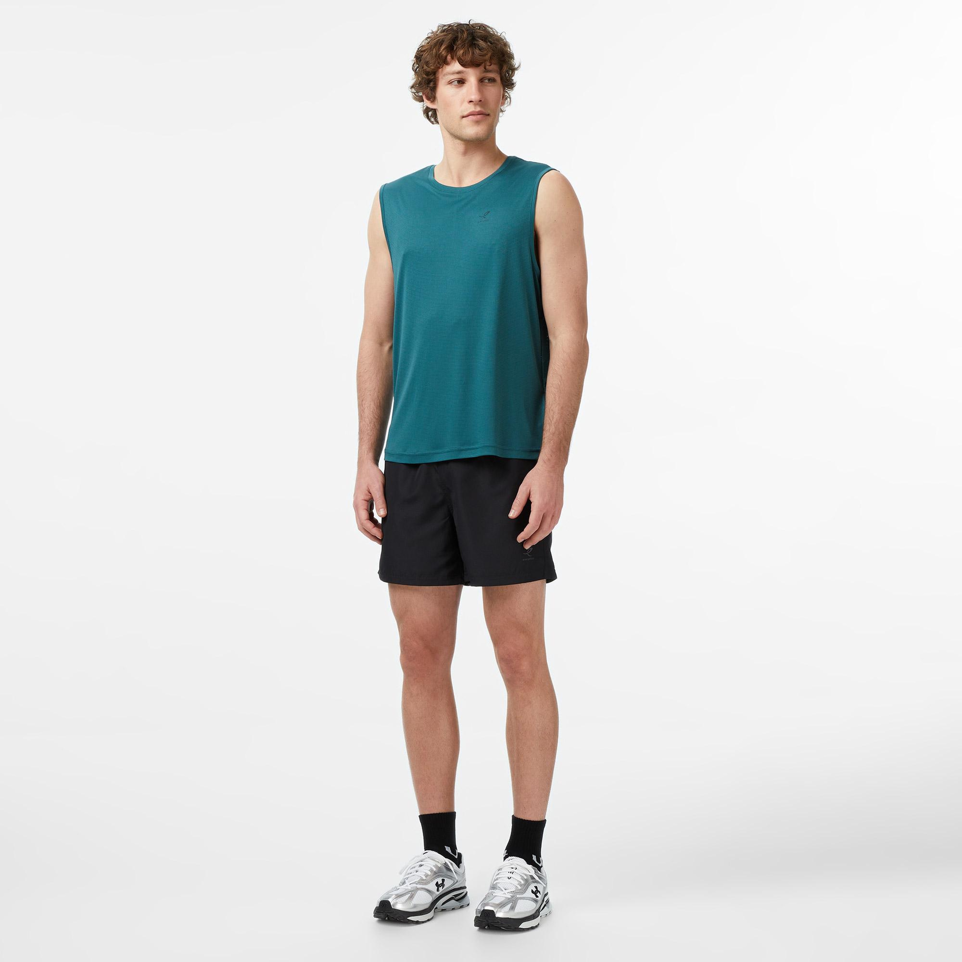 Energetics Stefan SL Erkek Yeşil Koşu T-Shirt