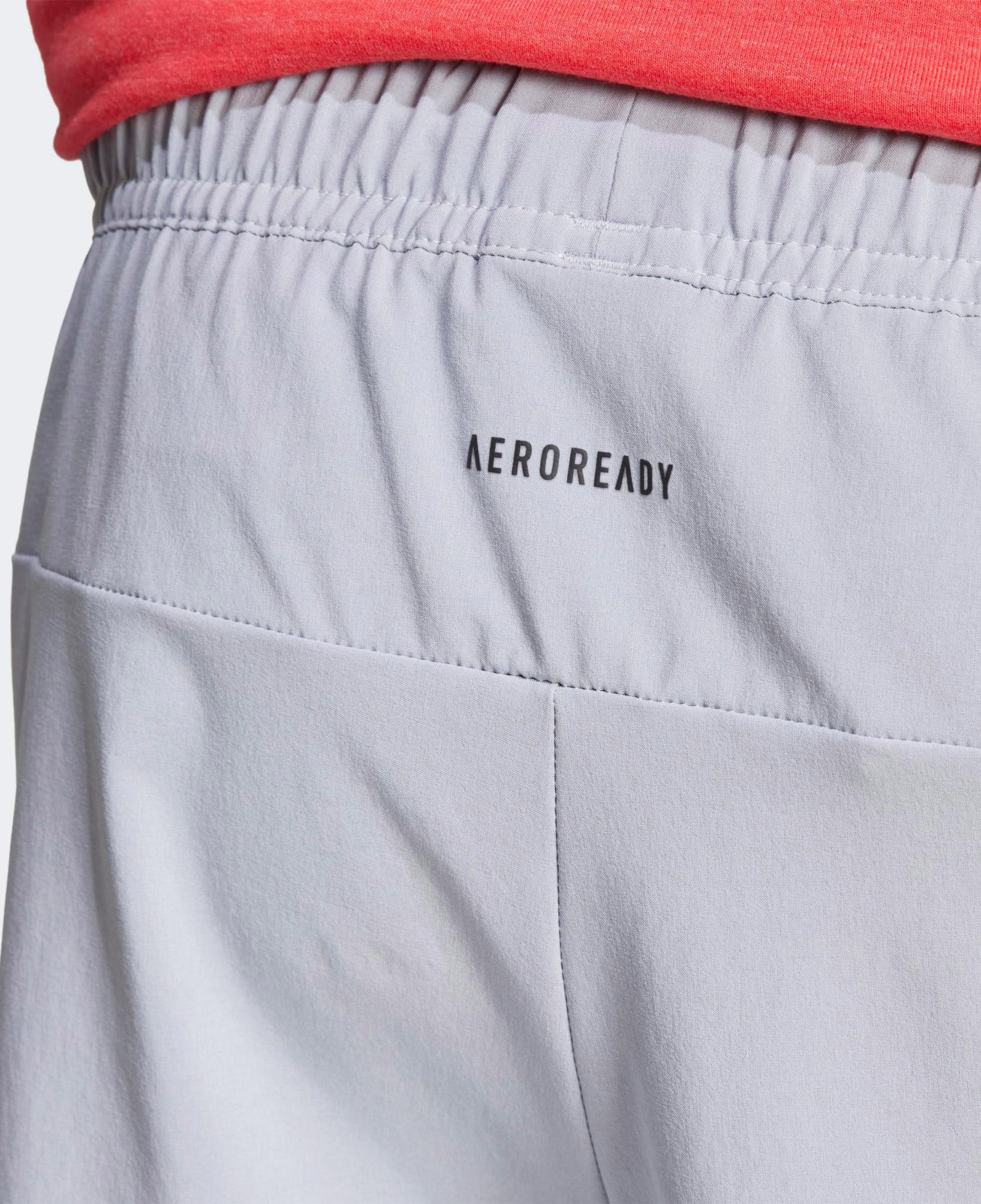 adidas Designed For Erkek Gri Antrenman Şortu