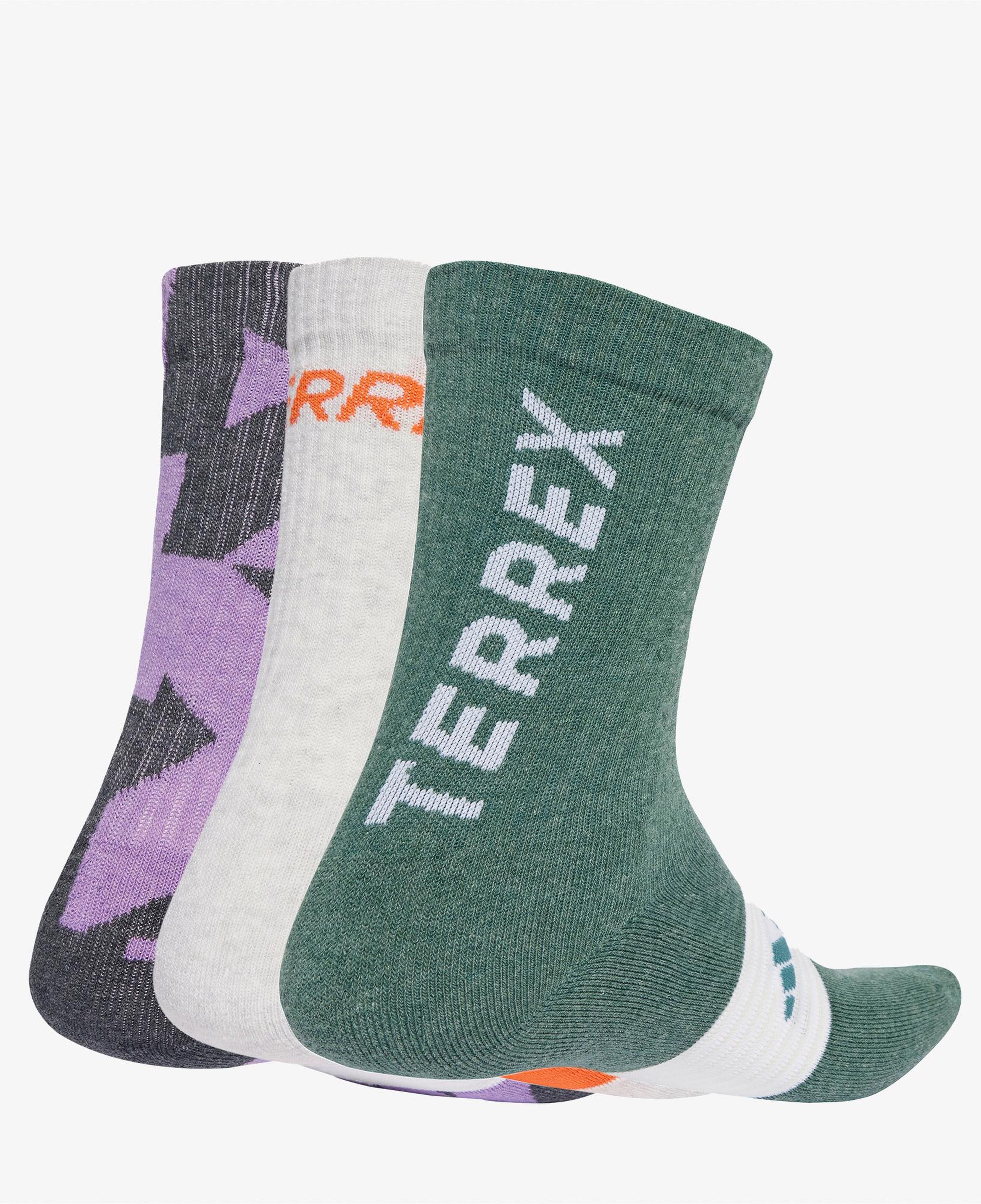 adidas Terrex Multi 3lü Unisex Gri Yürüyüş Çorabı