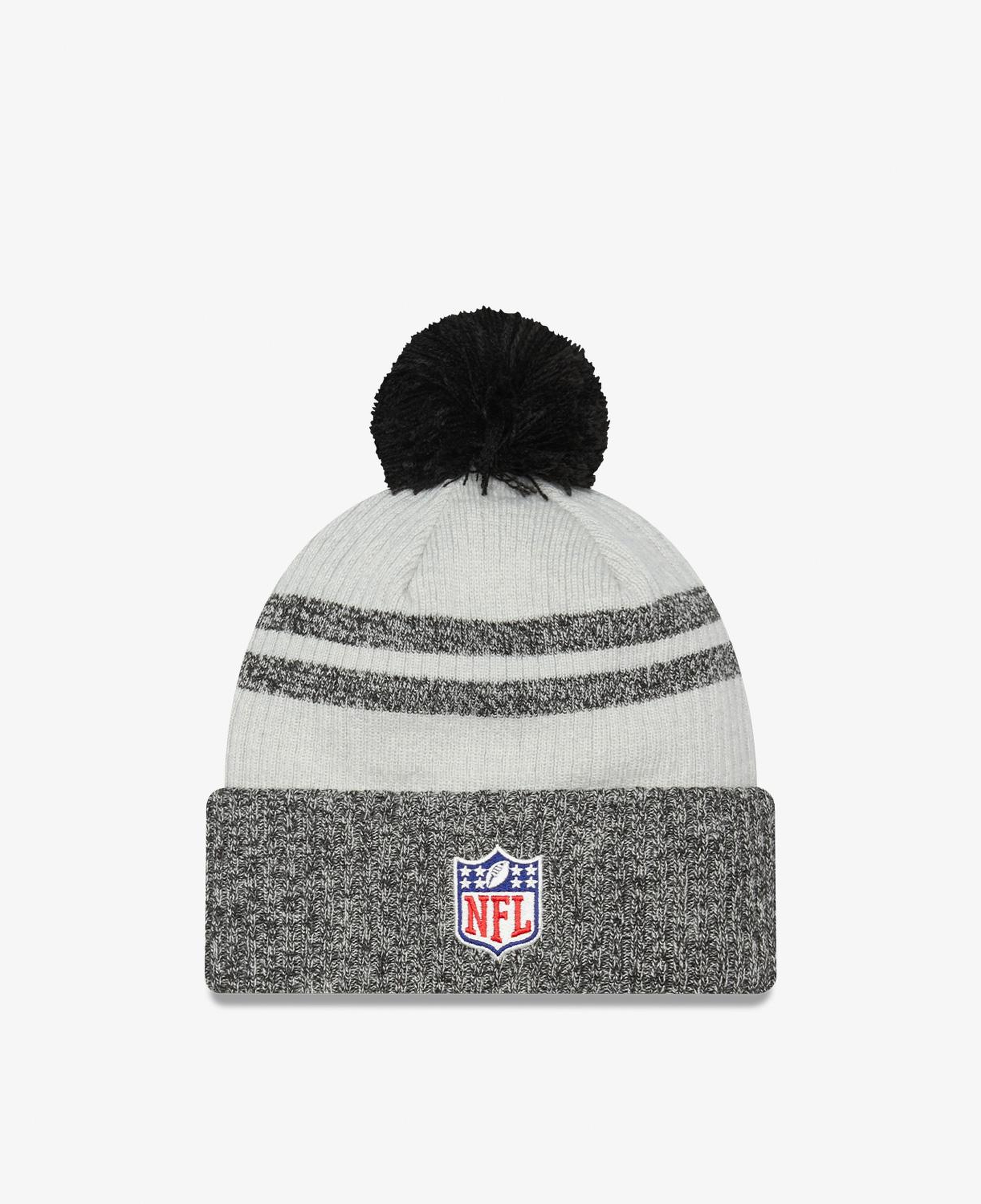 New Era Raiders NFL Sideline Historic Cuff Pom Unisex Gri Bere