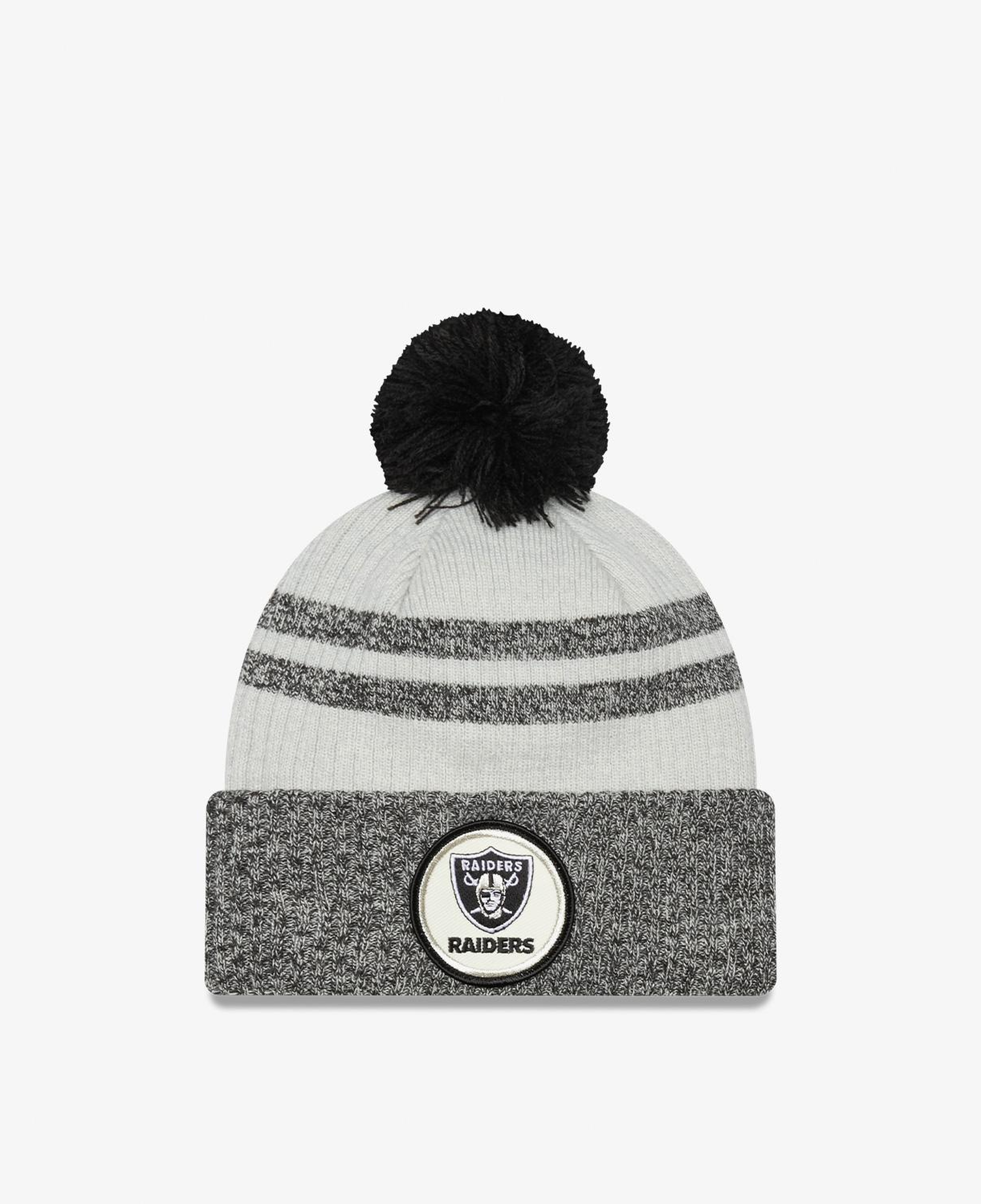 New Era Raiders NFL Sideline Historic Cuff Pom Unisex Gri Bere