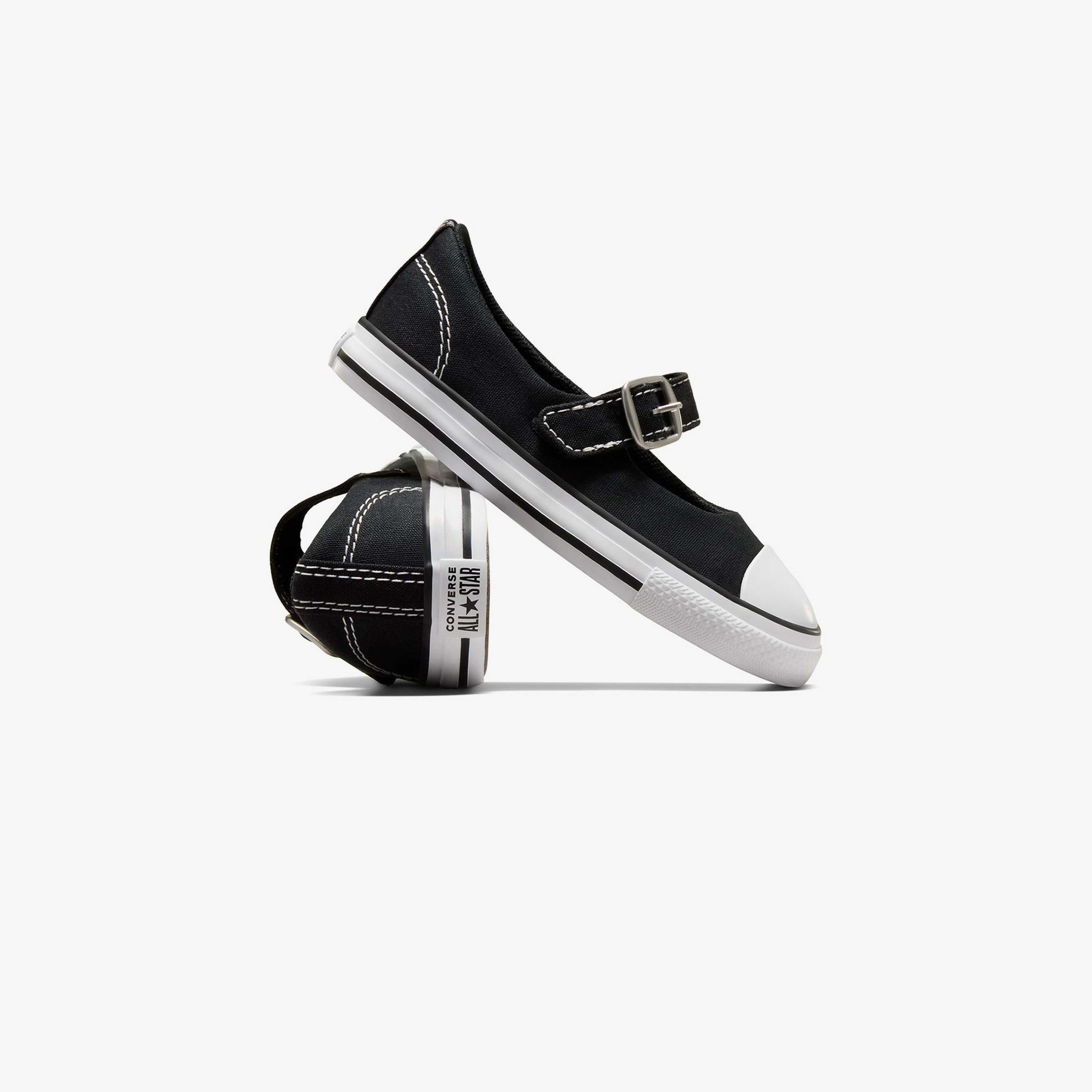 Converse Chuck Taylor All Star Dainty Mary Jane Bebek Siyah Babet