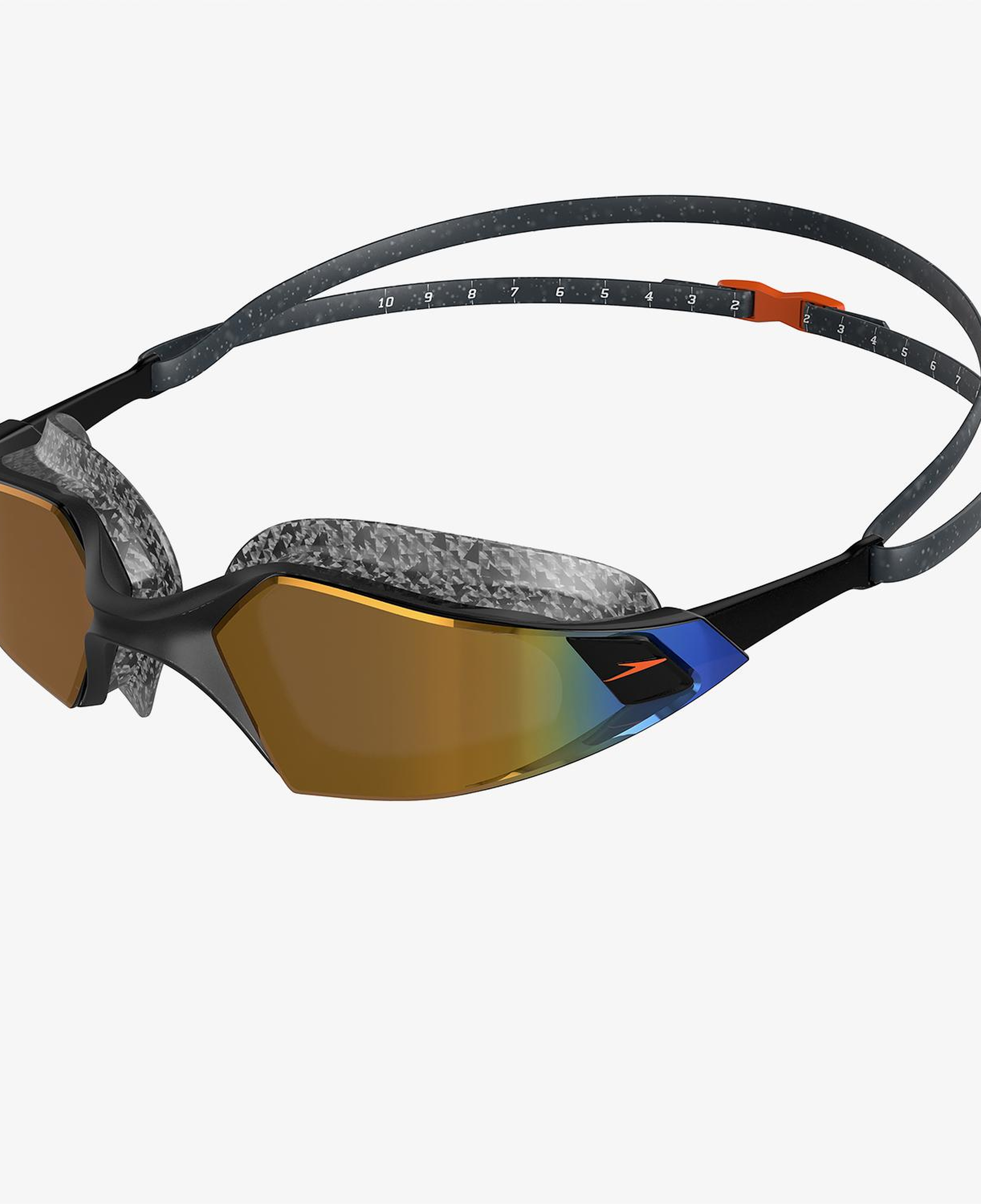Speedo Aquapulse Pro Mirror Unisex Siyah Yüzücü Gözlüğü