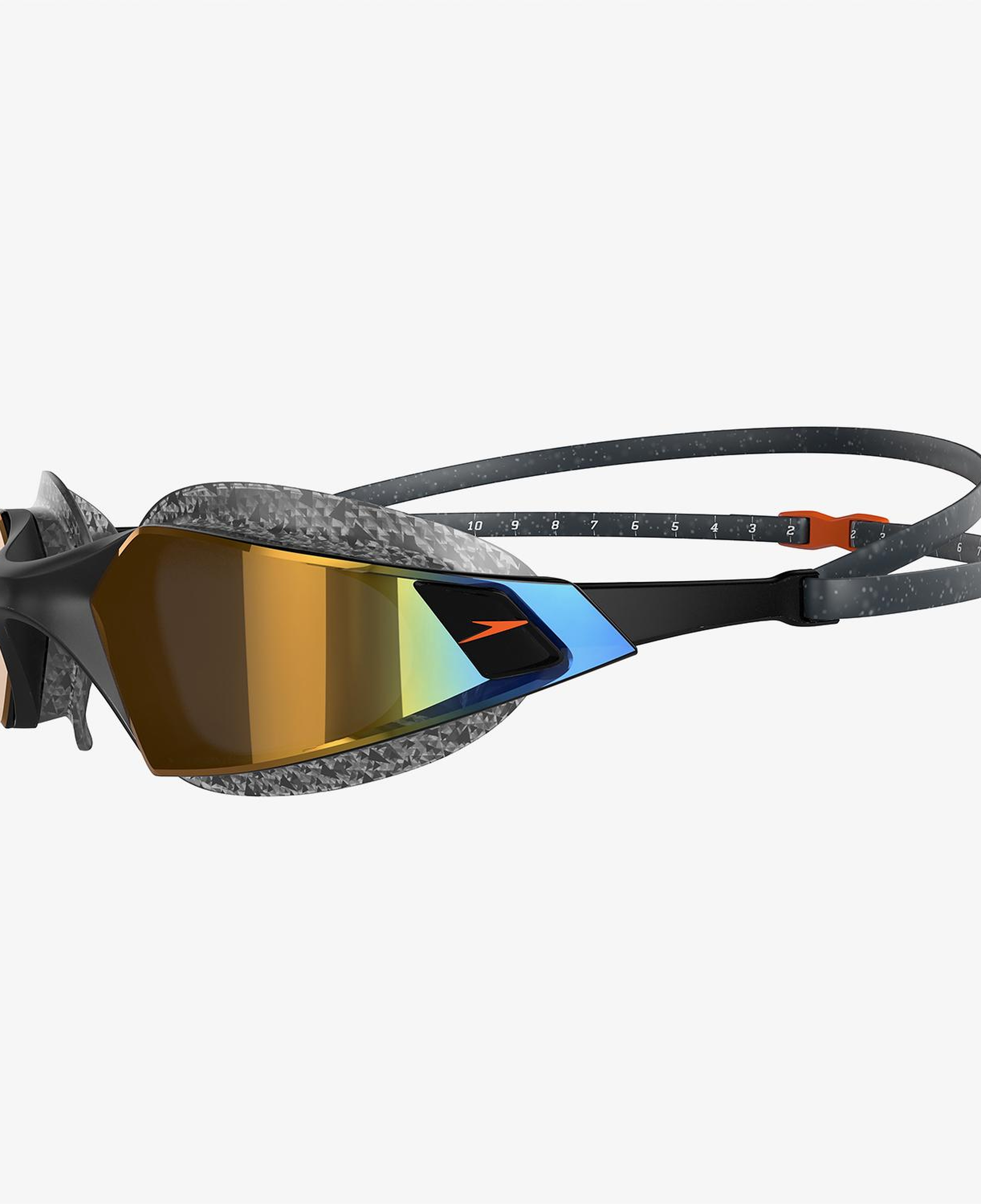 Speedo Aquapulse Pro Mirror Unisex Siyah Yüzücü Gözlüğü