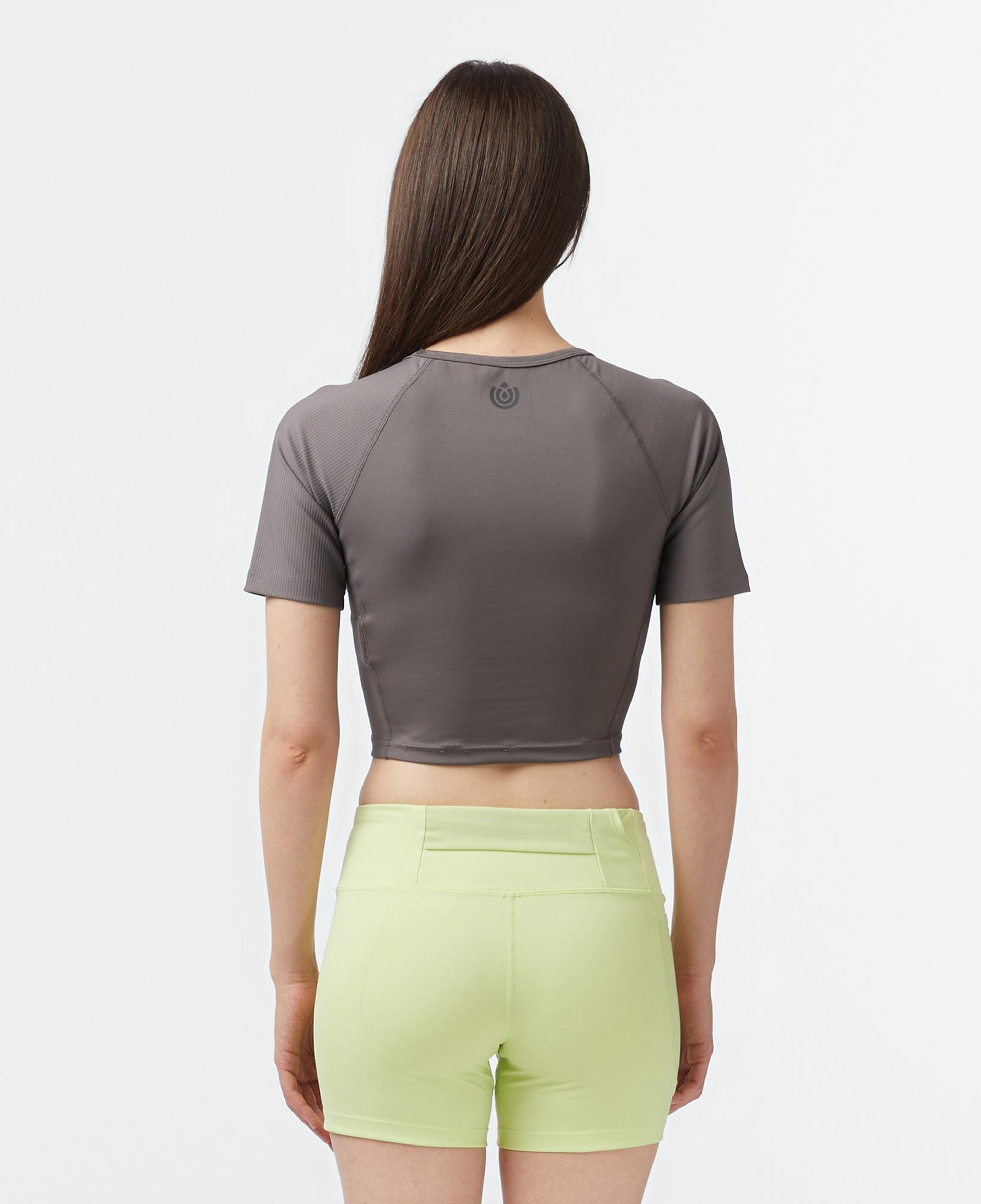 Energetics Olene II SS  Kadın Gri Antrenman T-Shirt