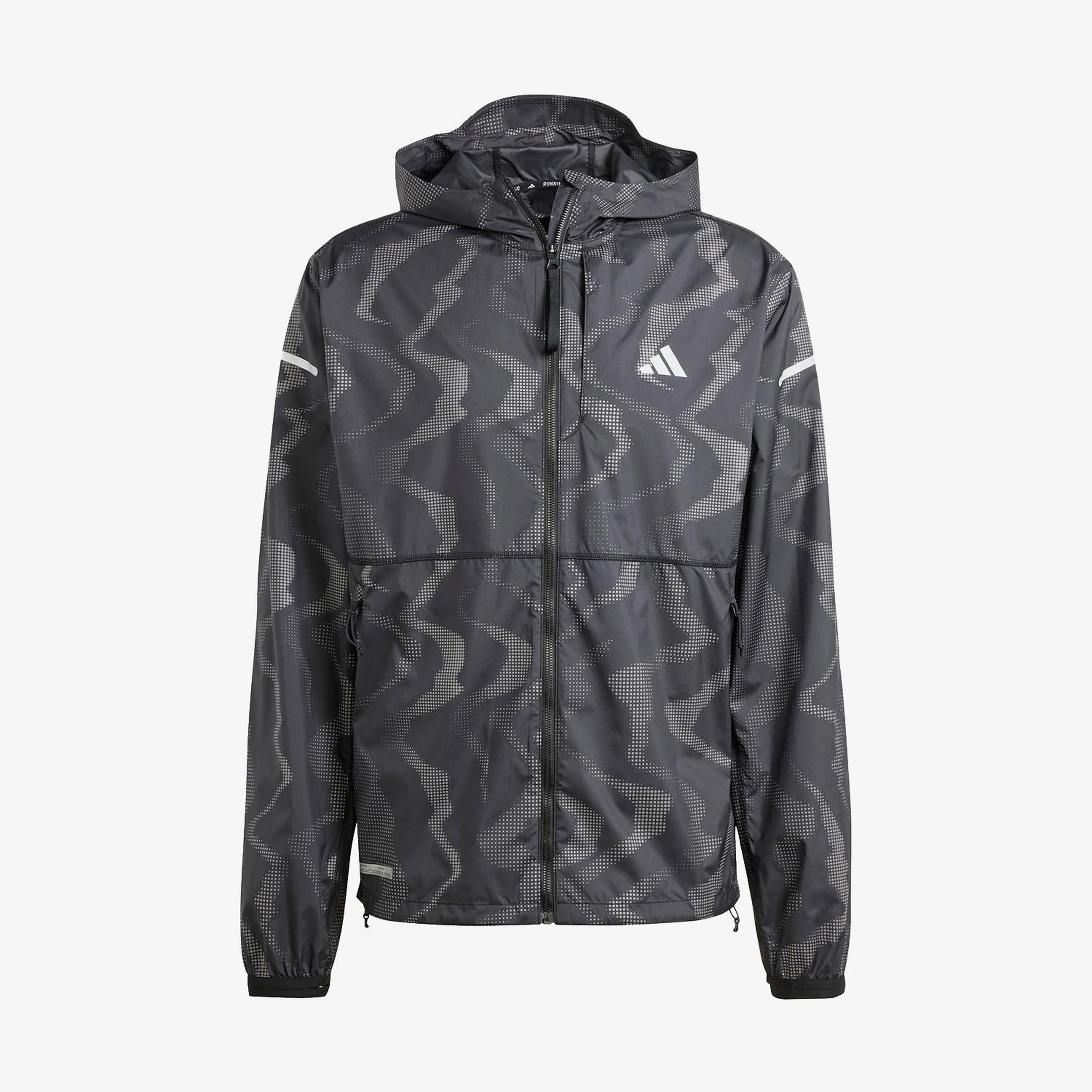 adidas Performance Ultimate Wind Erkek Siyah Koşu Ceketi