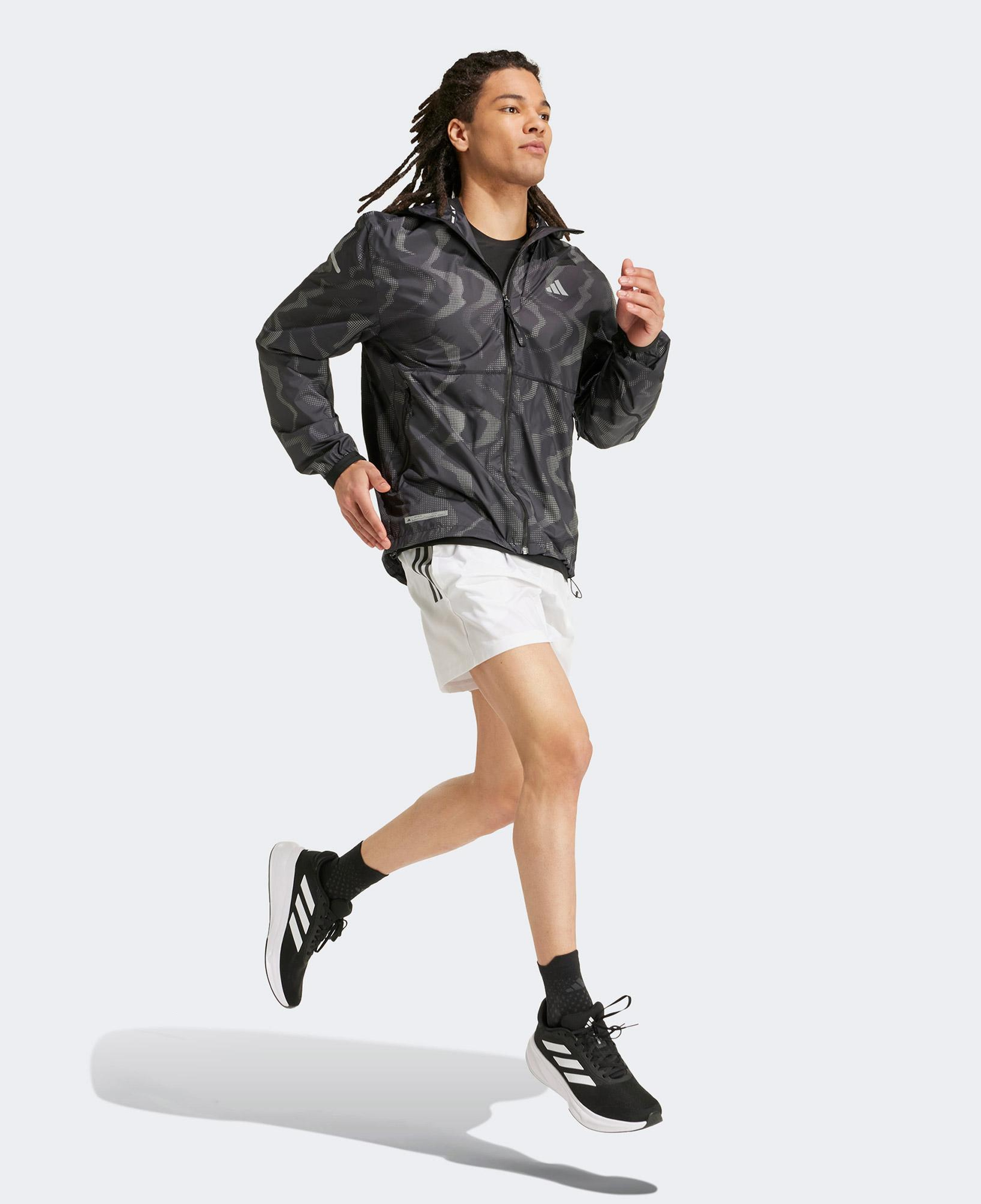 adidas Performance Ultimate Wind Erkek Siyah Koşu Ceketi