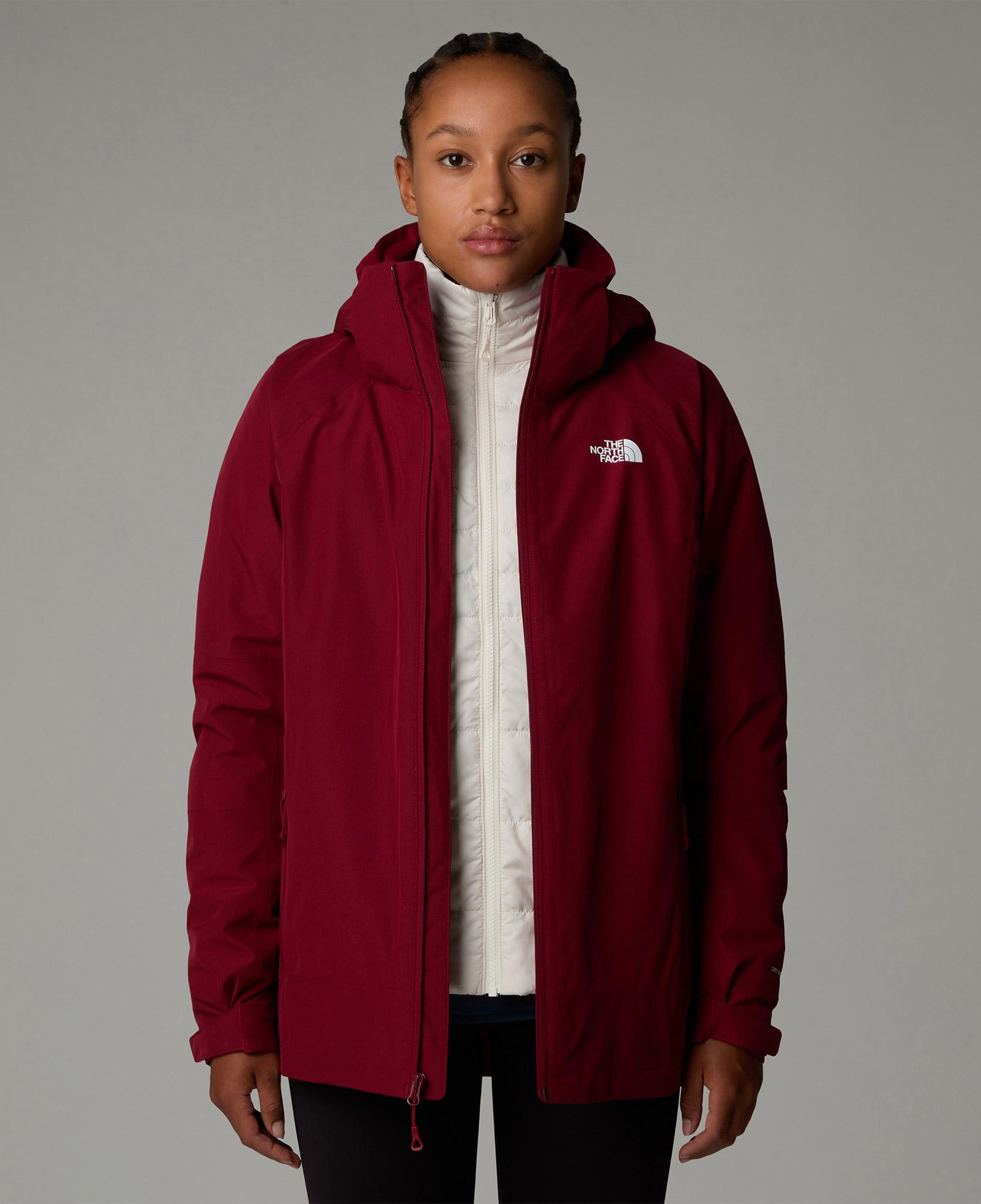 The North Face Inlux Triclimate Kadın Bordo Outdoor Mont