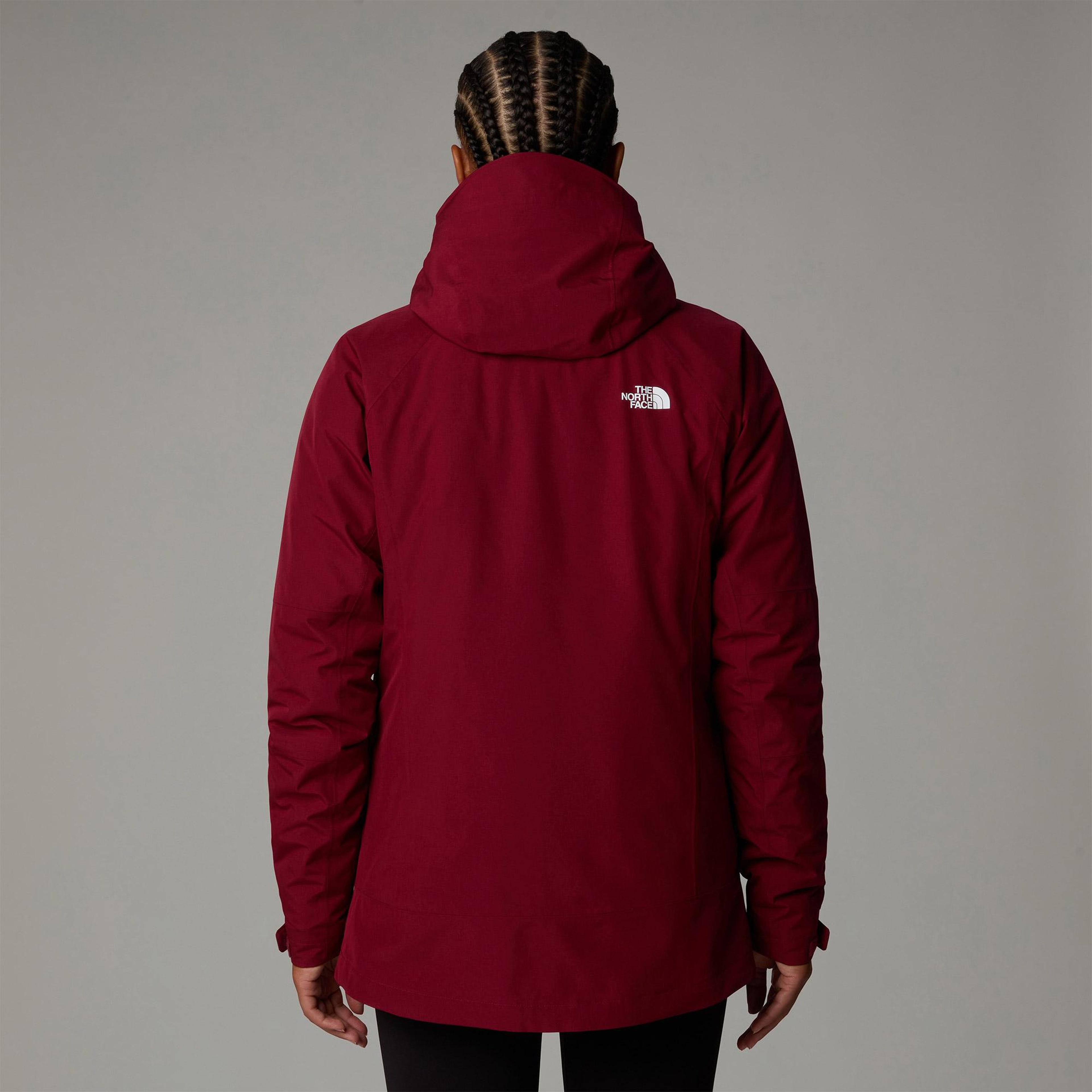 The North Face Inlux Triclimate Kadın Bordo Outdoor Mont