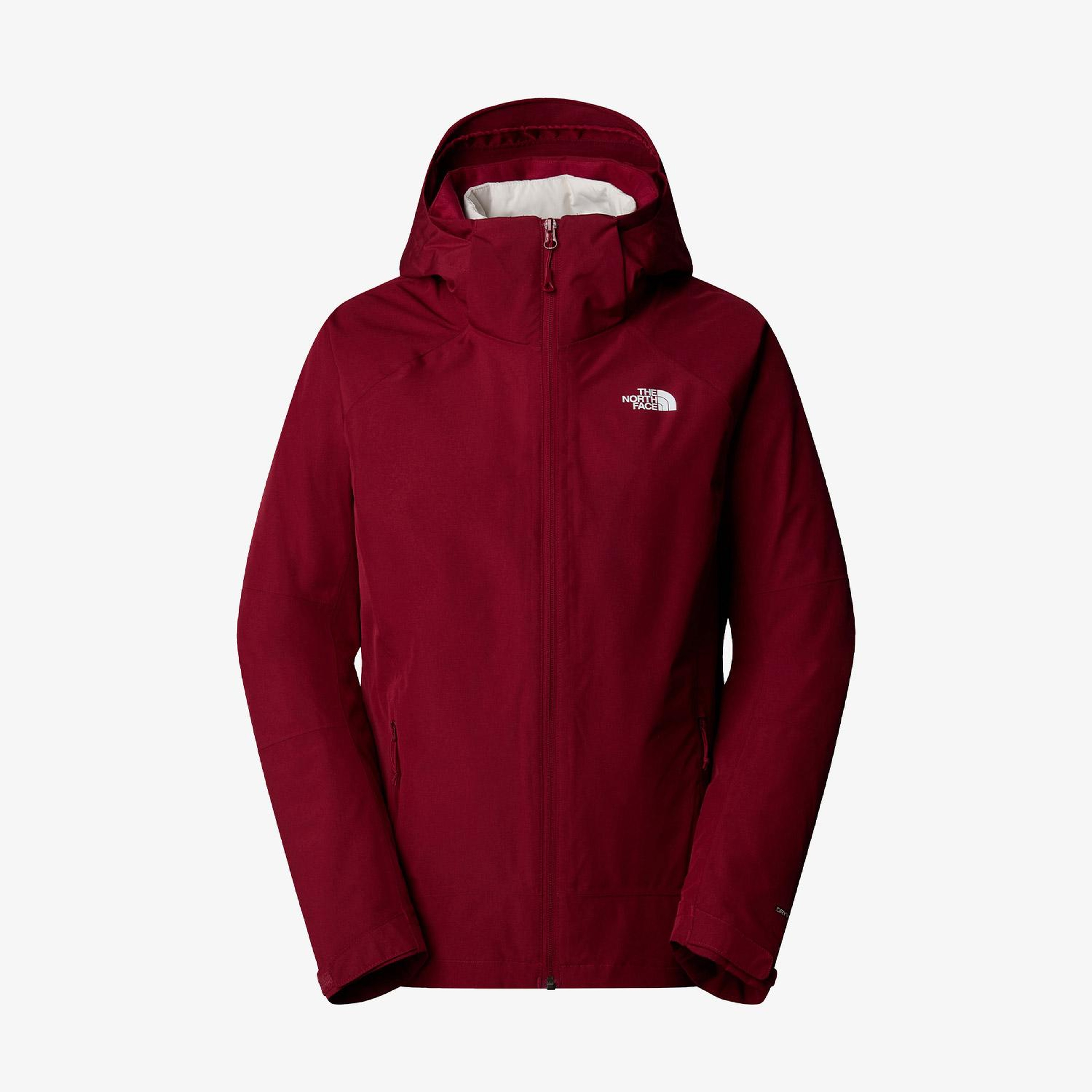 The North Face Inlux Triclimate Kadın Bordo Outdoor Mont