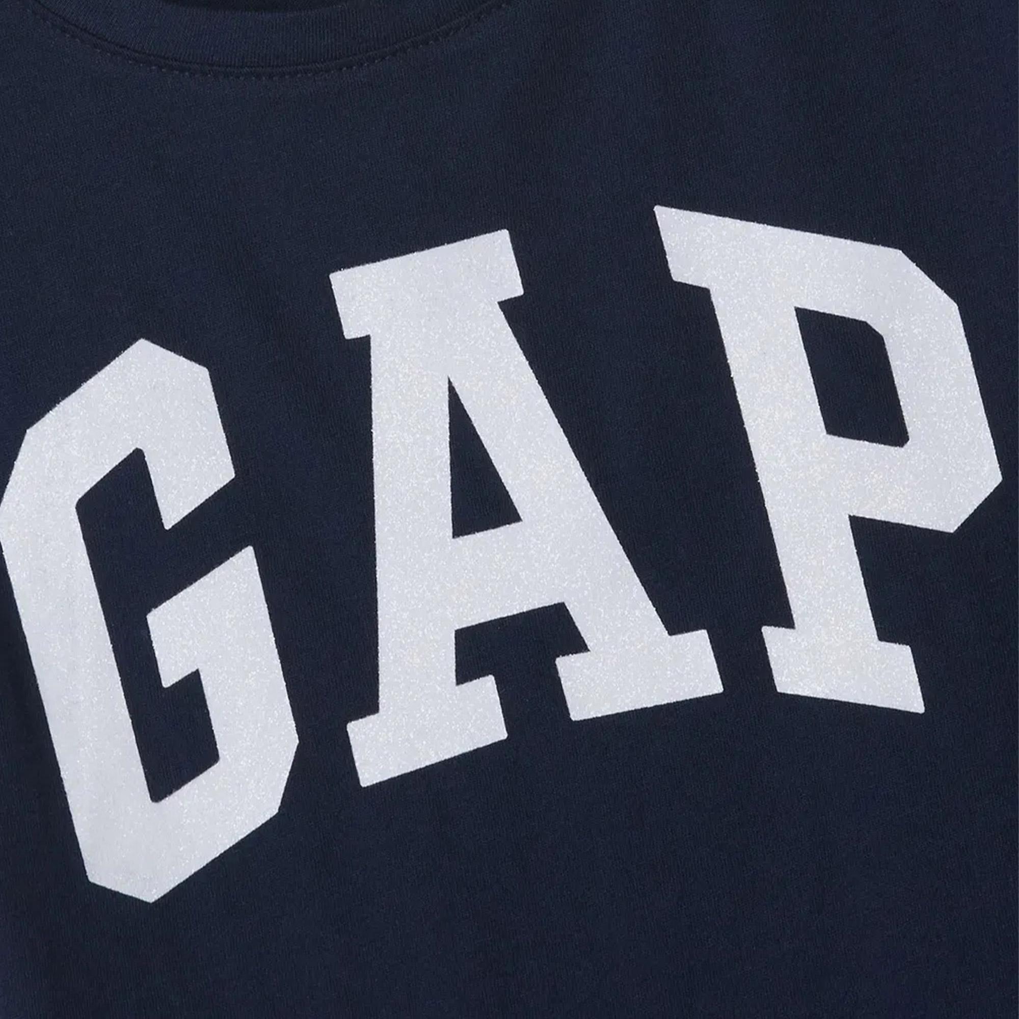 Gap V-Hs Ss Value Logo Çocuk Lacivert T-Shirt