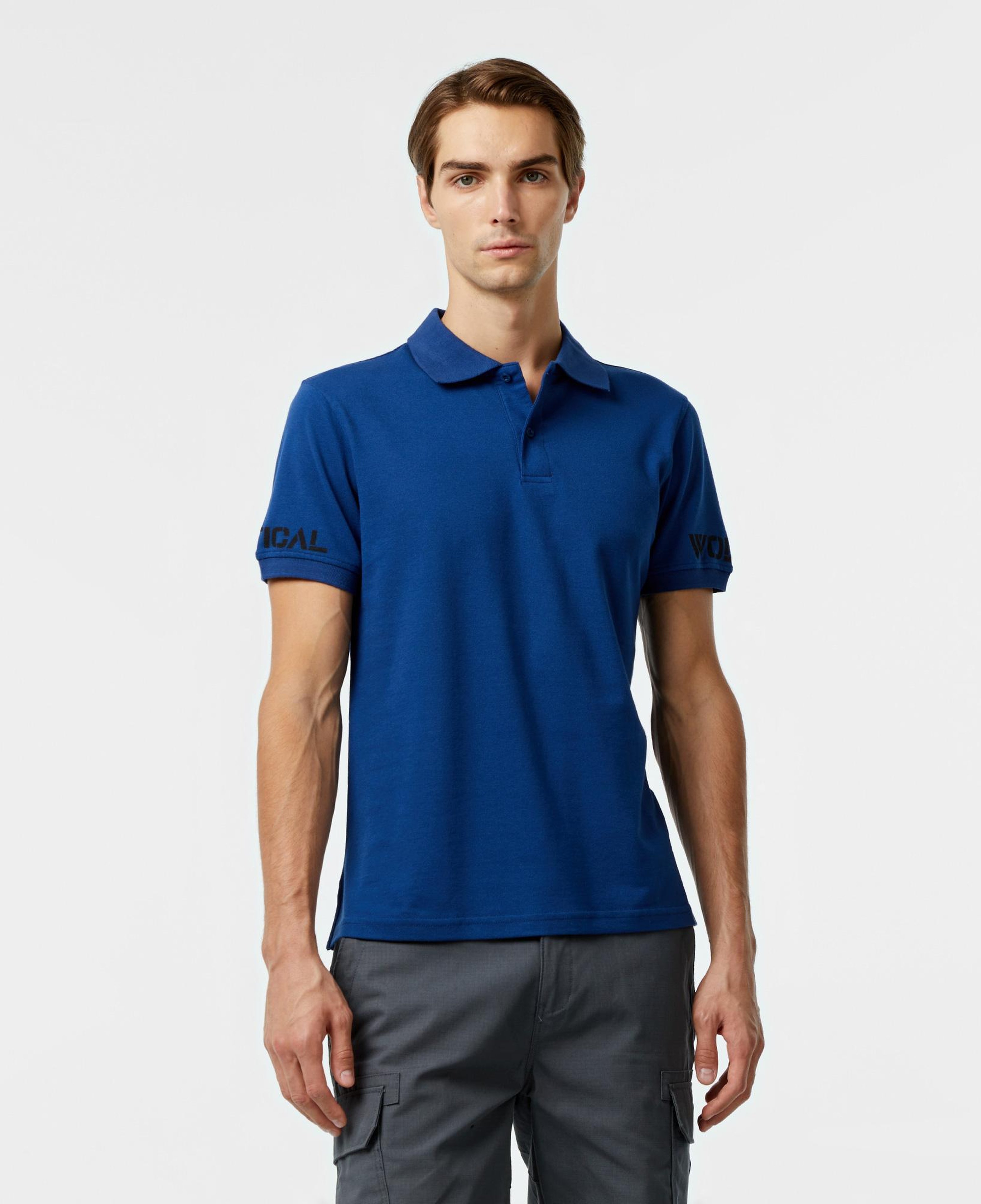 Tacticalwolves Tactical Raft Erkek Mavi Polo