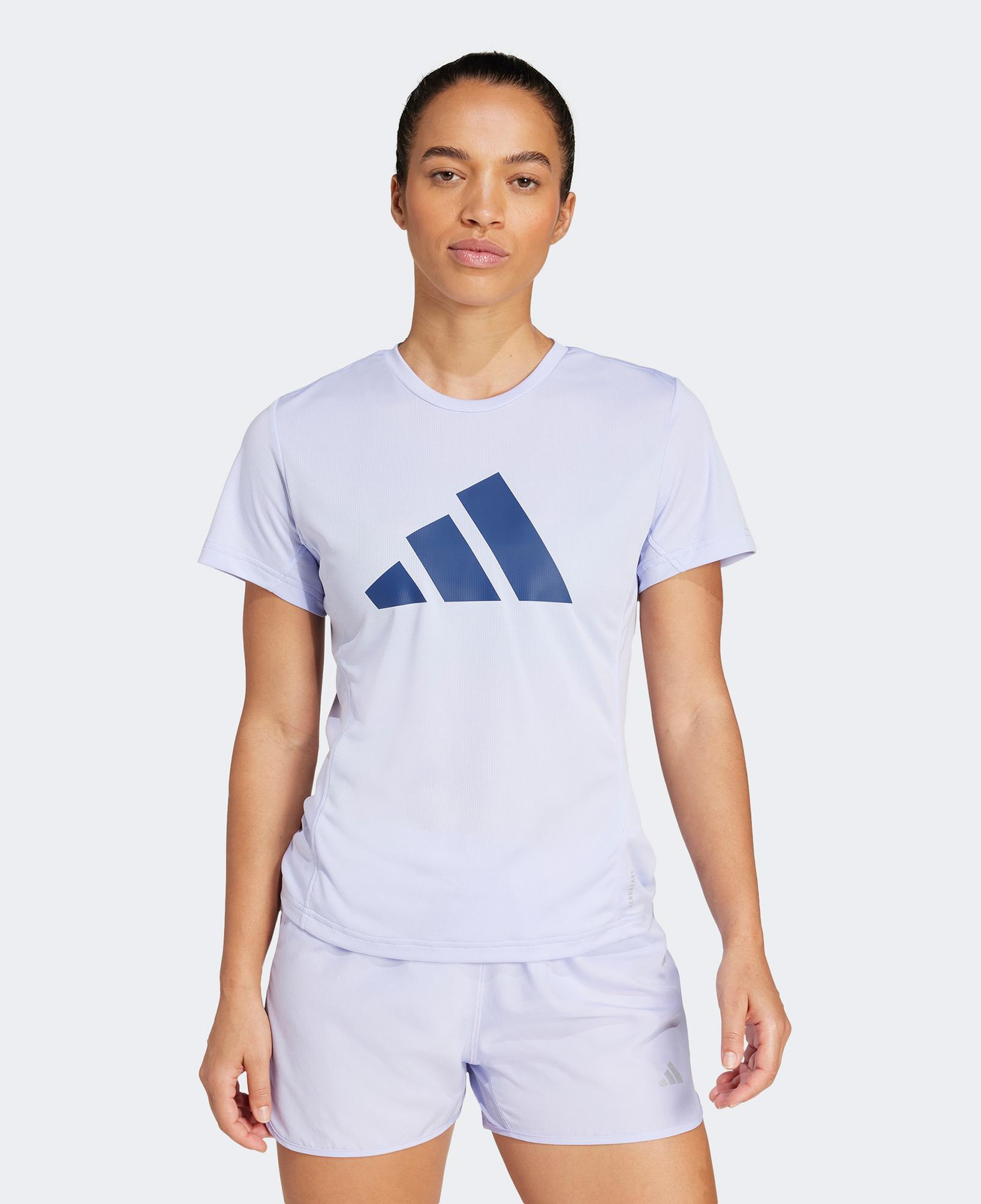 adidas Run It Kadın Mor Koşu T-Shirt