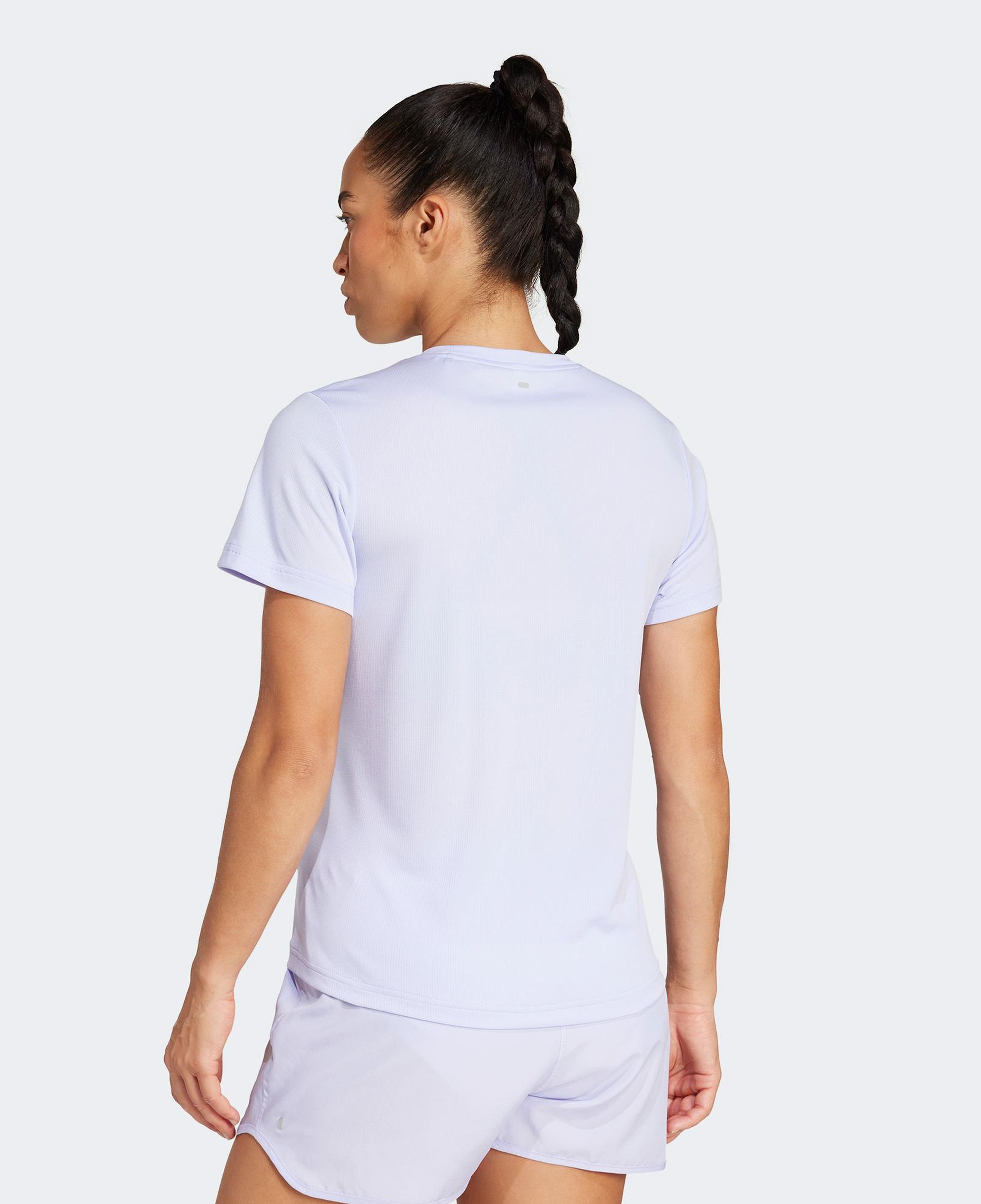 adidas Run It Kadın Mor Koşu T-Shirt