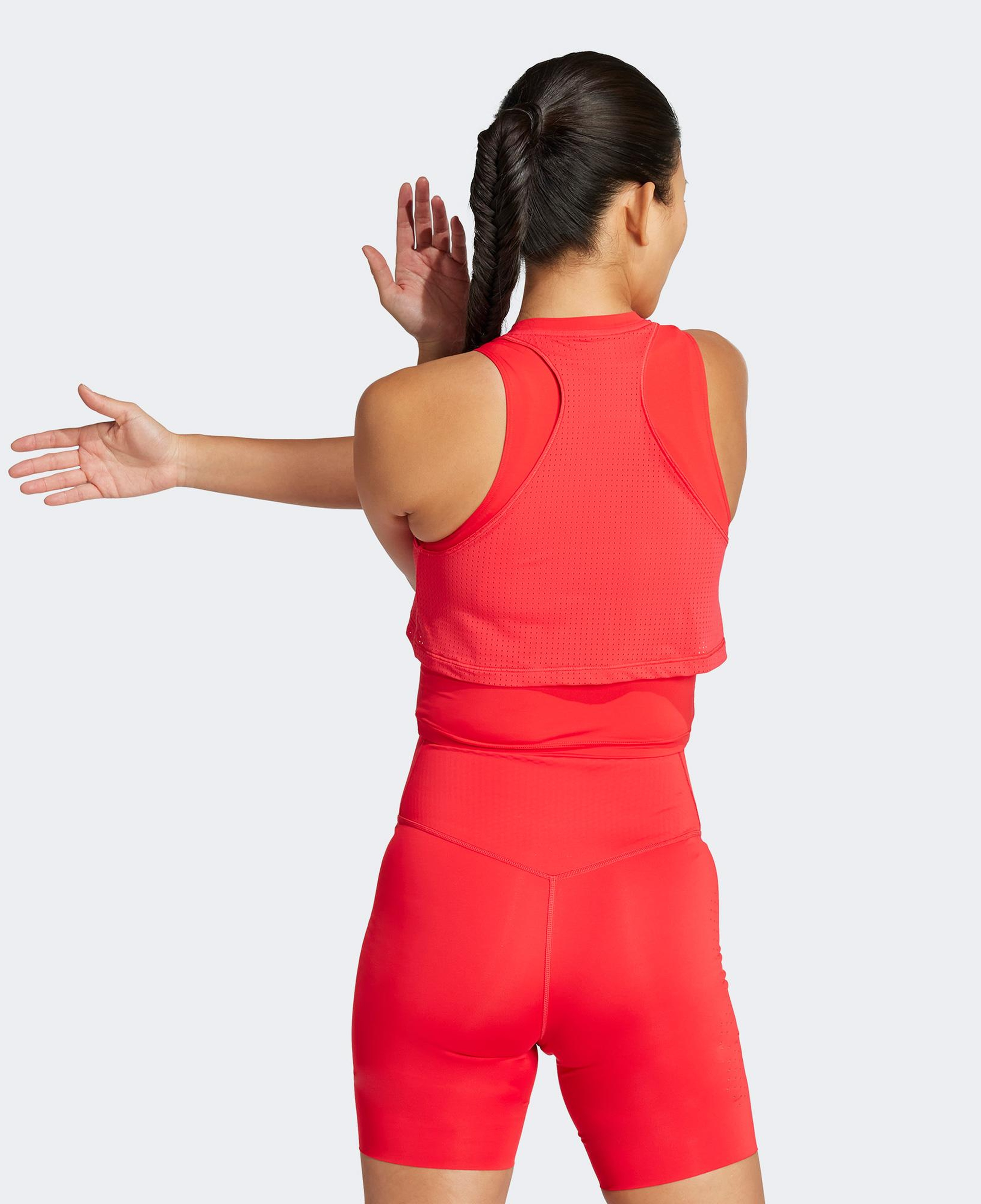 adidas Cool Intensity 2 İn 1 Workout Kadın Kırmızı Atlet