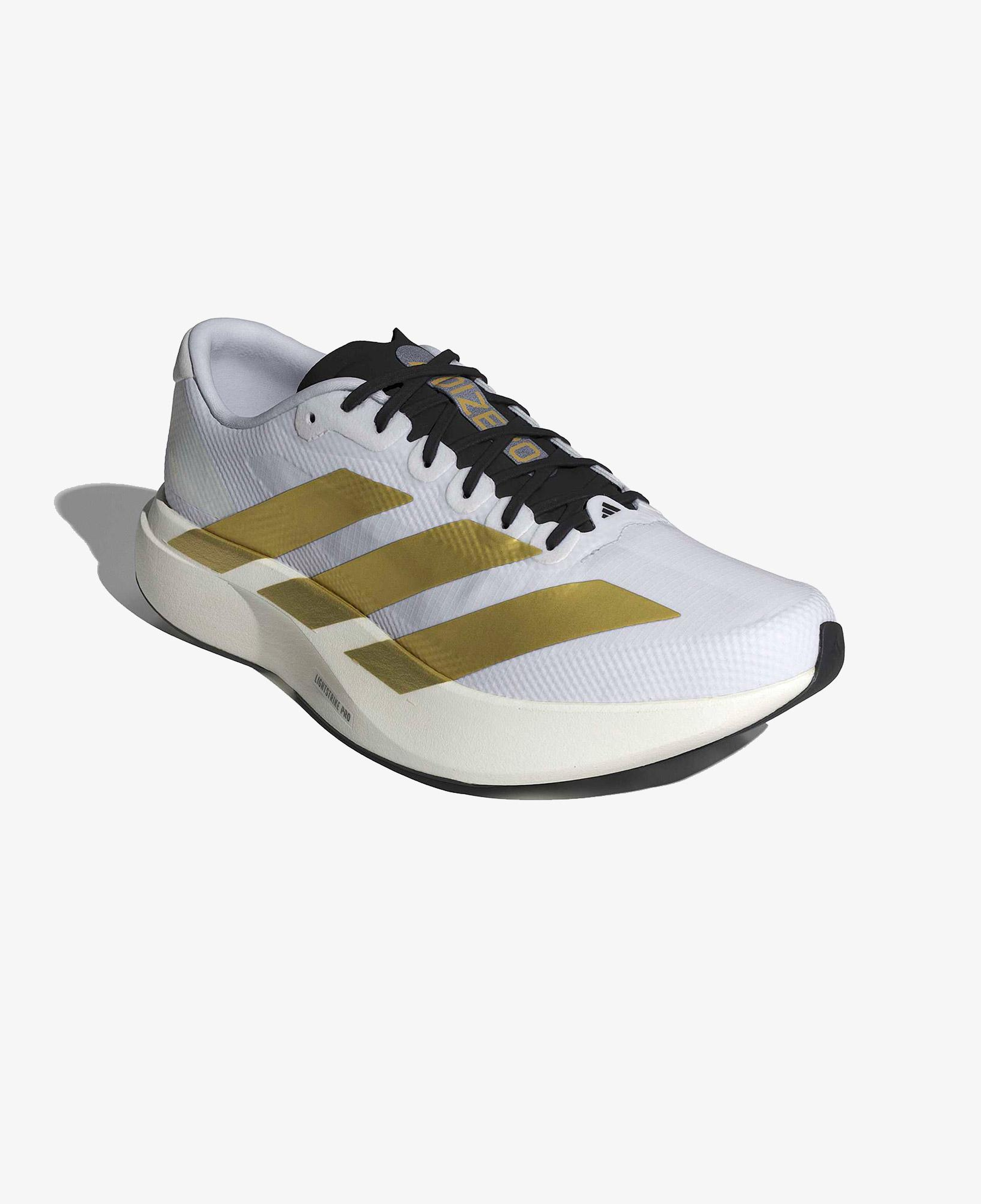 adidas Adizero Evo Sl Erkek Beyaz Koşu Ayakkabısı