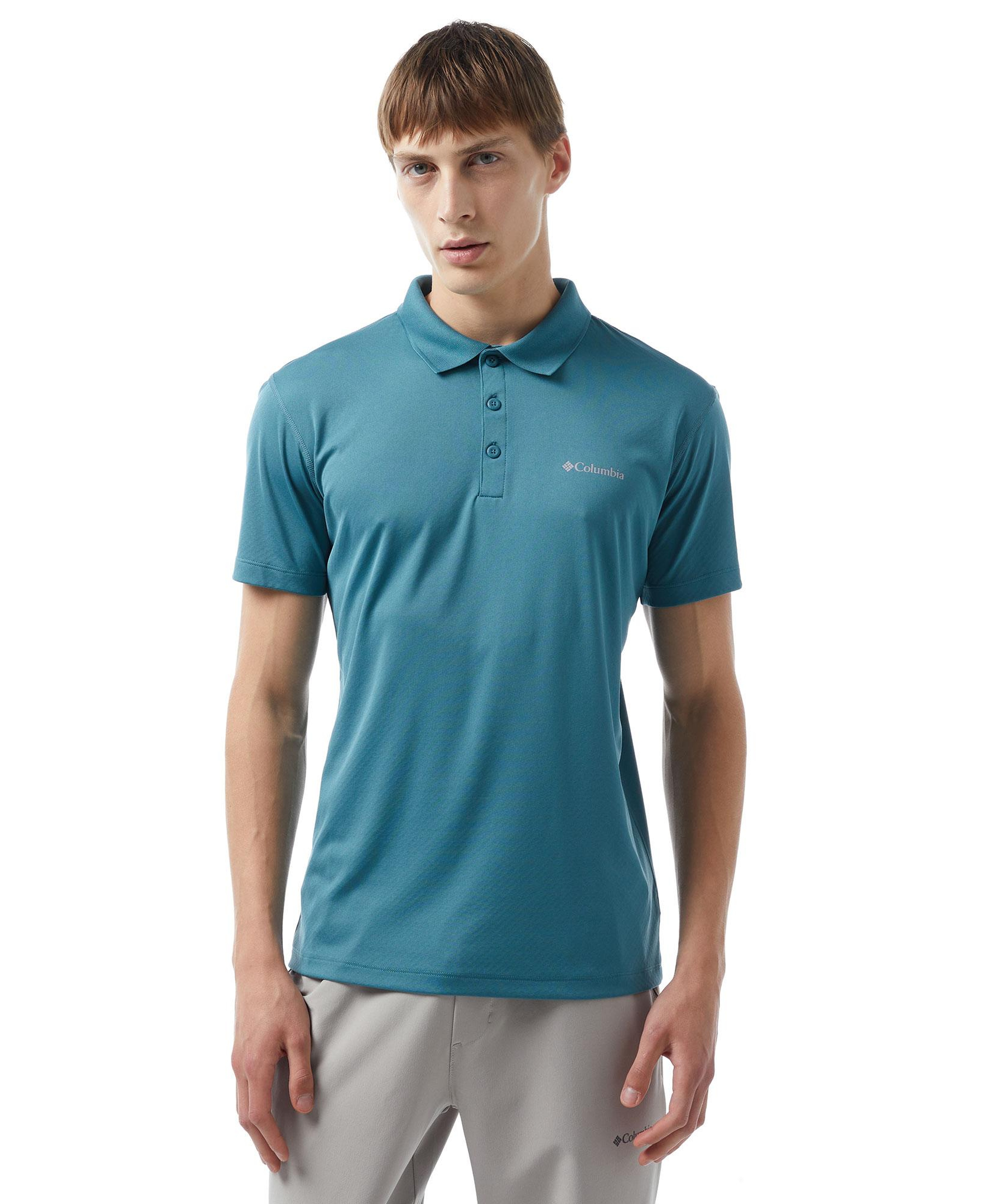 Columbia Zero Rules Erkek Yeşil Polo T-Shirt