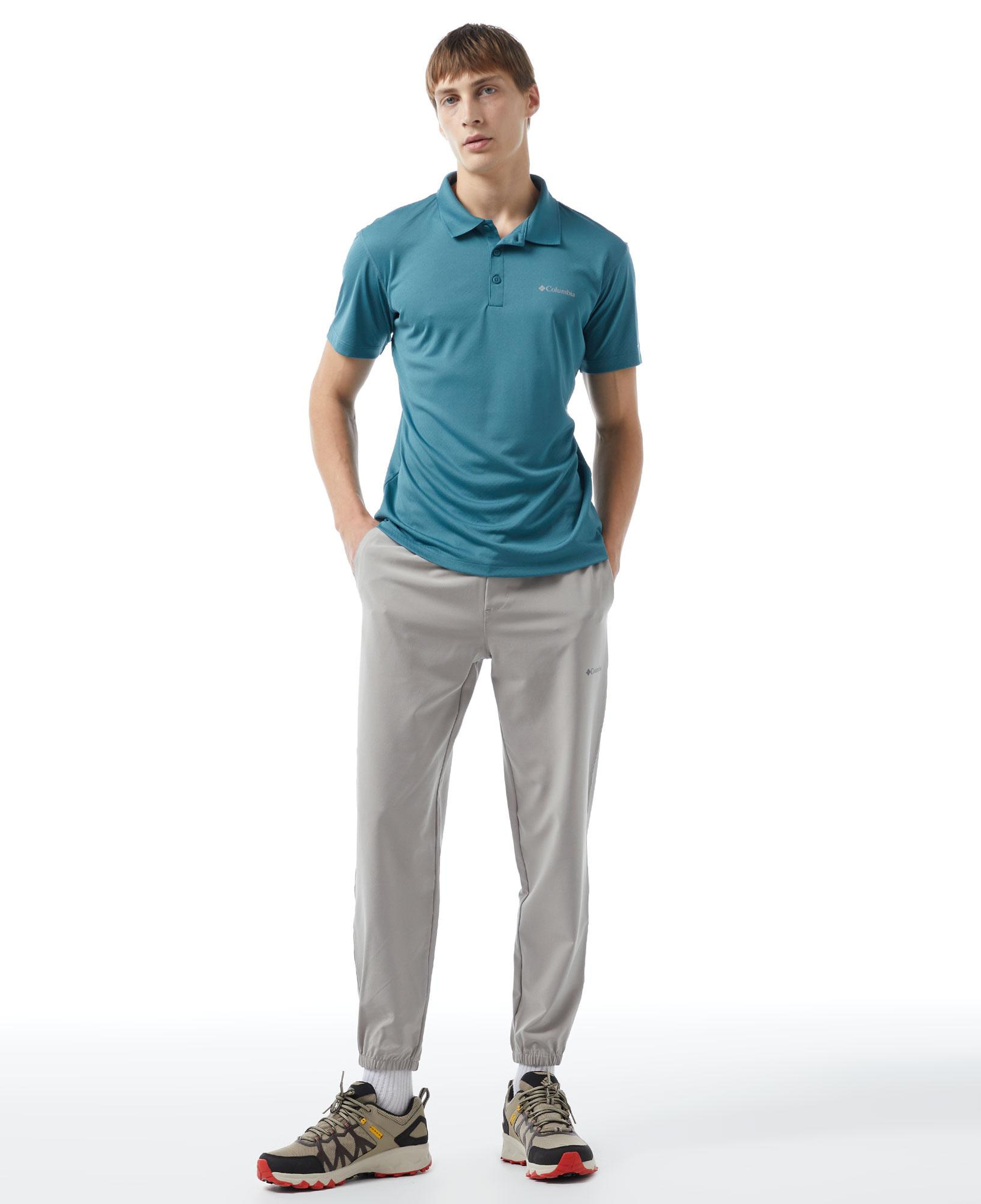 Columbia Zero Rules Erkek Yeşil Polo T-Shirt