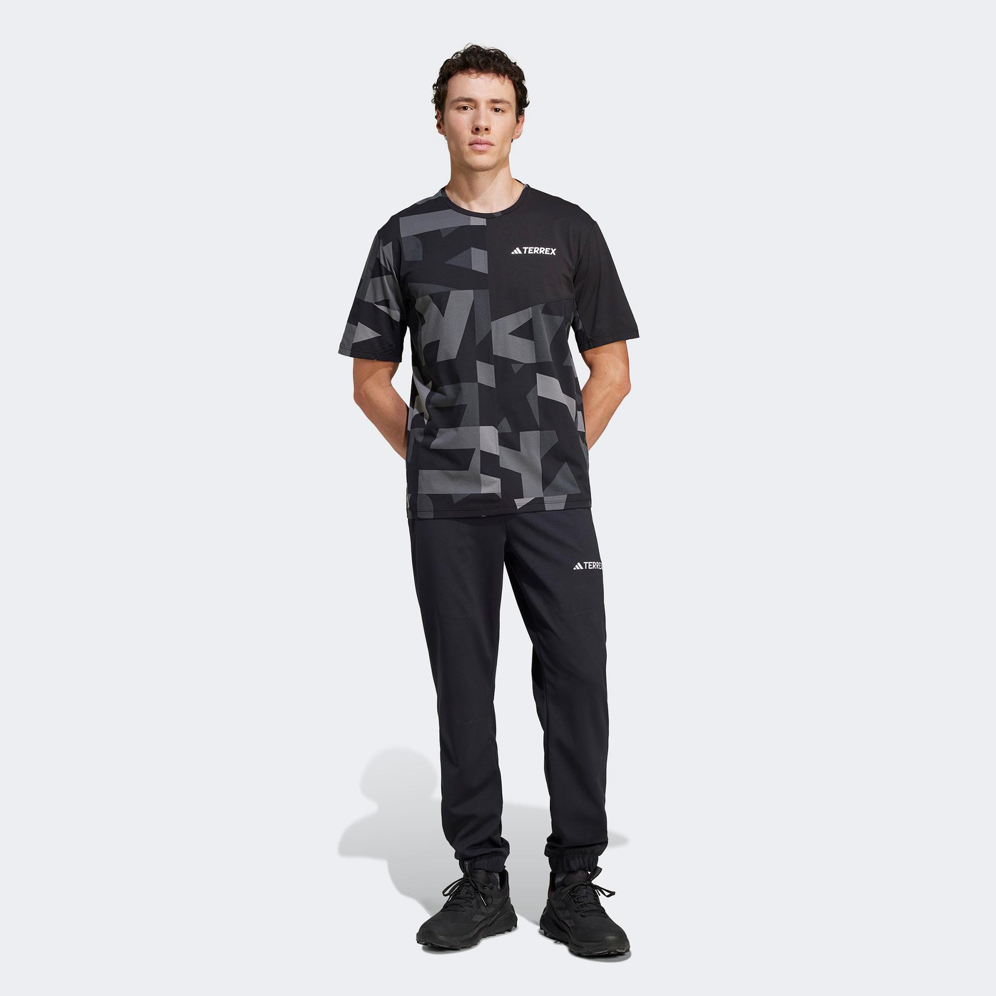 adidas Terrex Multi Knit Erkek Siyah Eşofman Altı