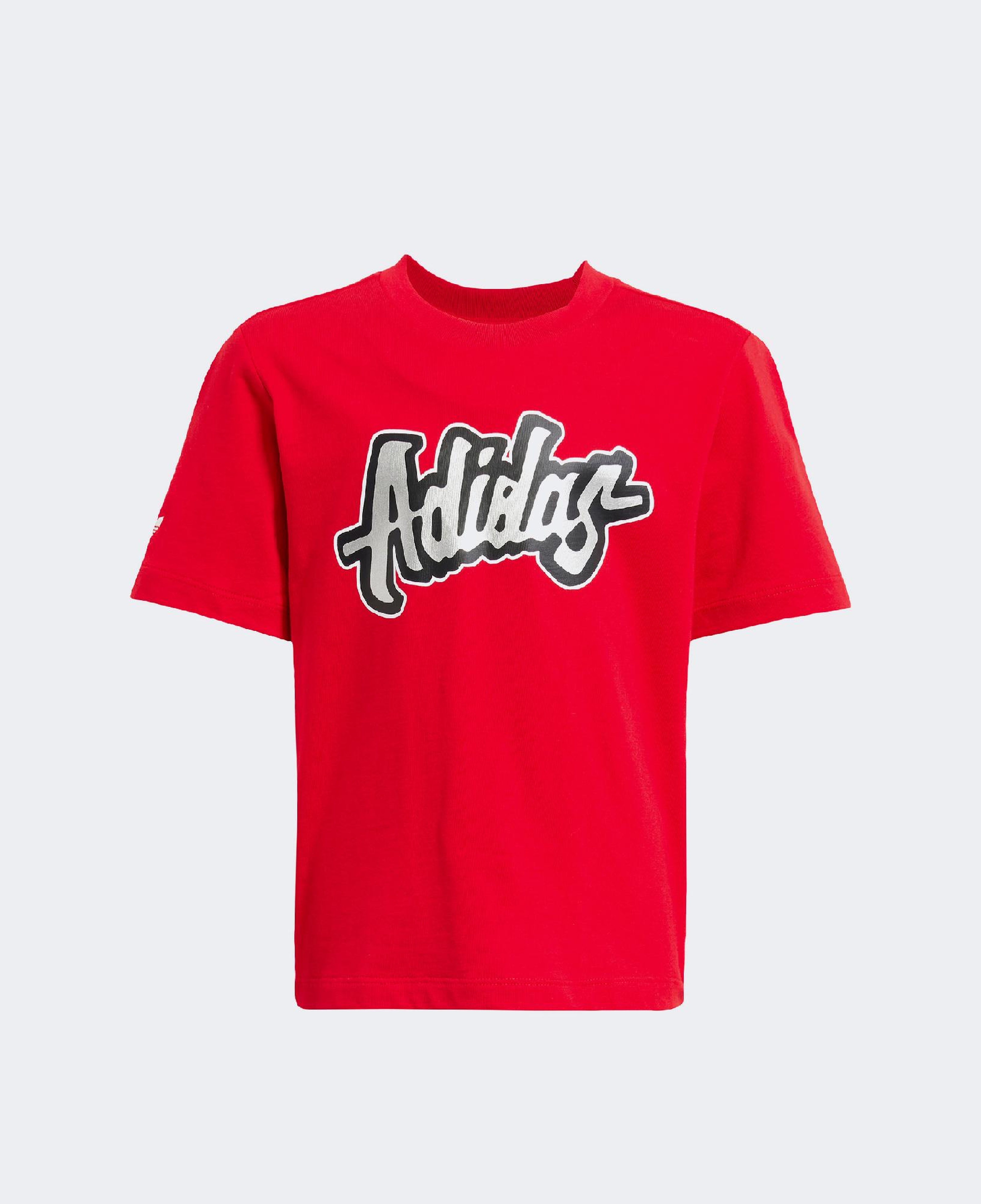 adidas Short Set Çocuk Kırmızı Şort Takımı