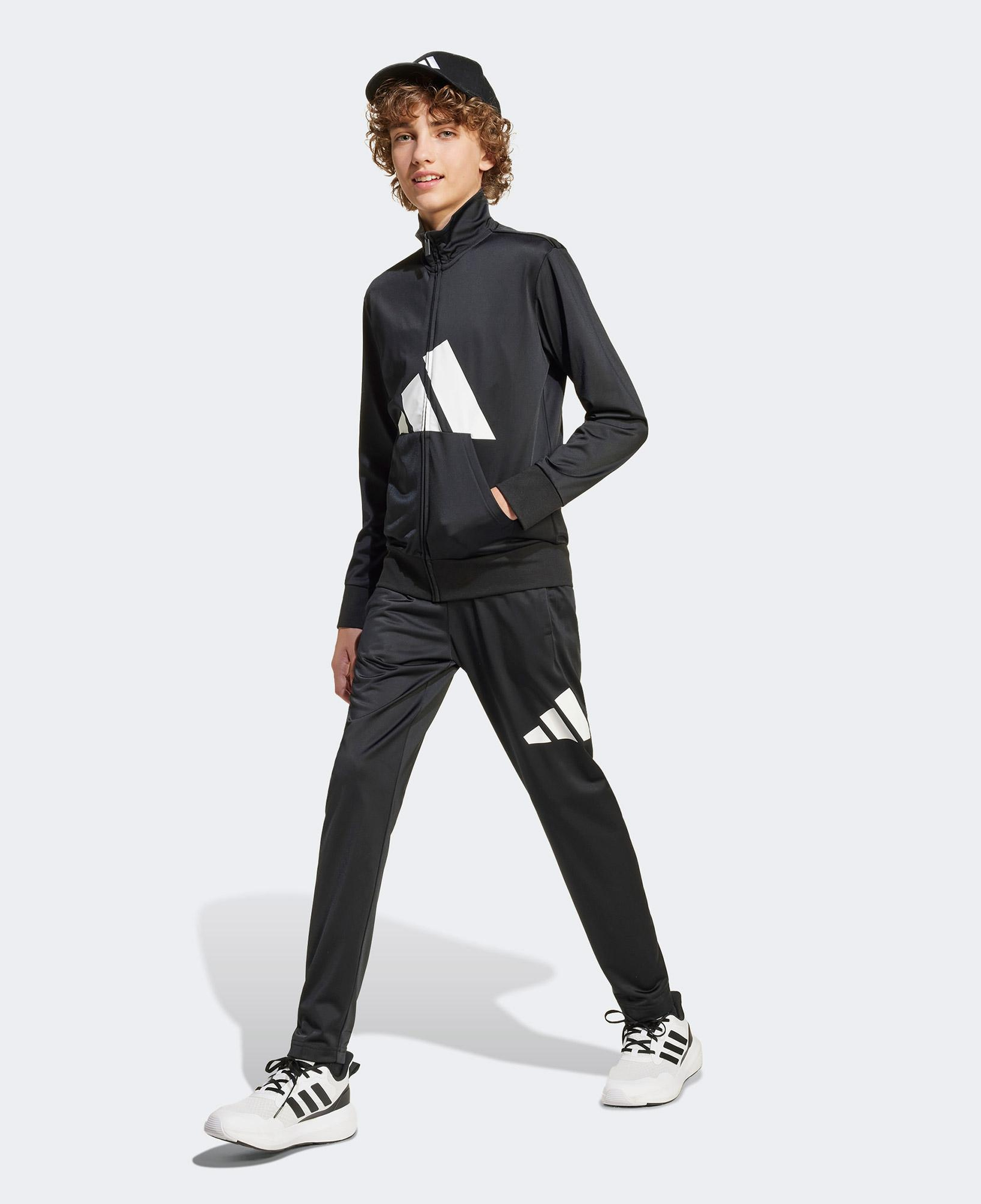 adidas Essentials Climacool Çocuk Siyah Eşofman Takımı