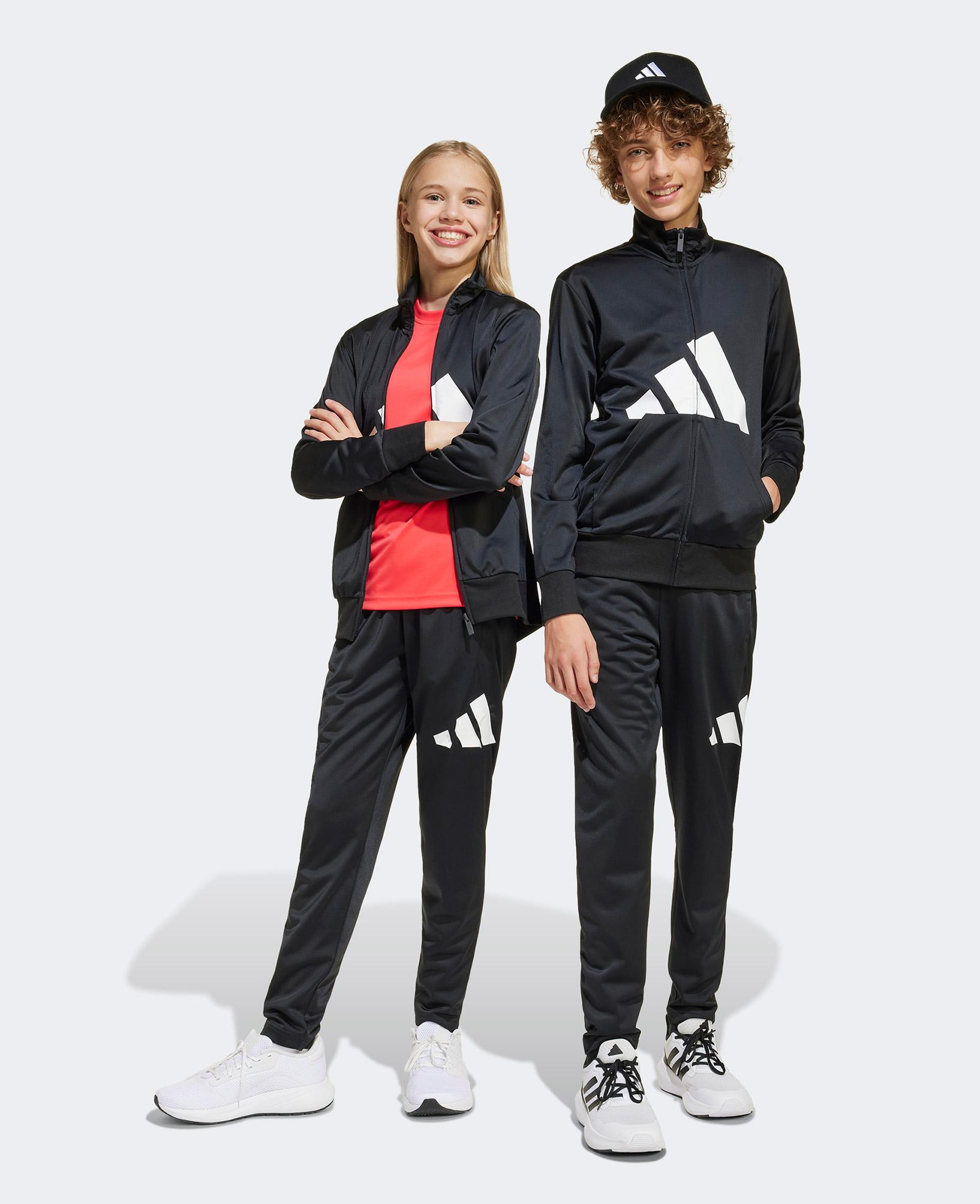 adidas Essentials Climacool Çocuk Siyah Eşofman Takımı