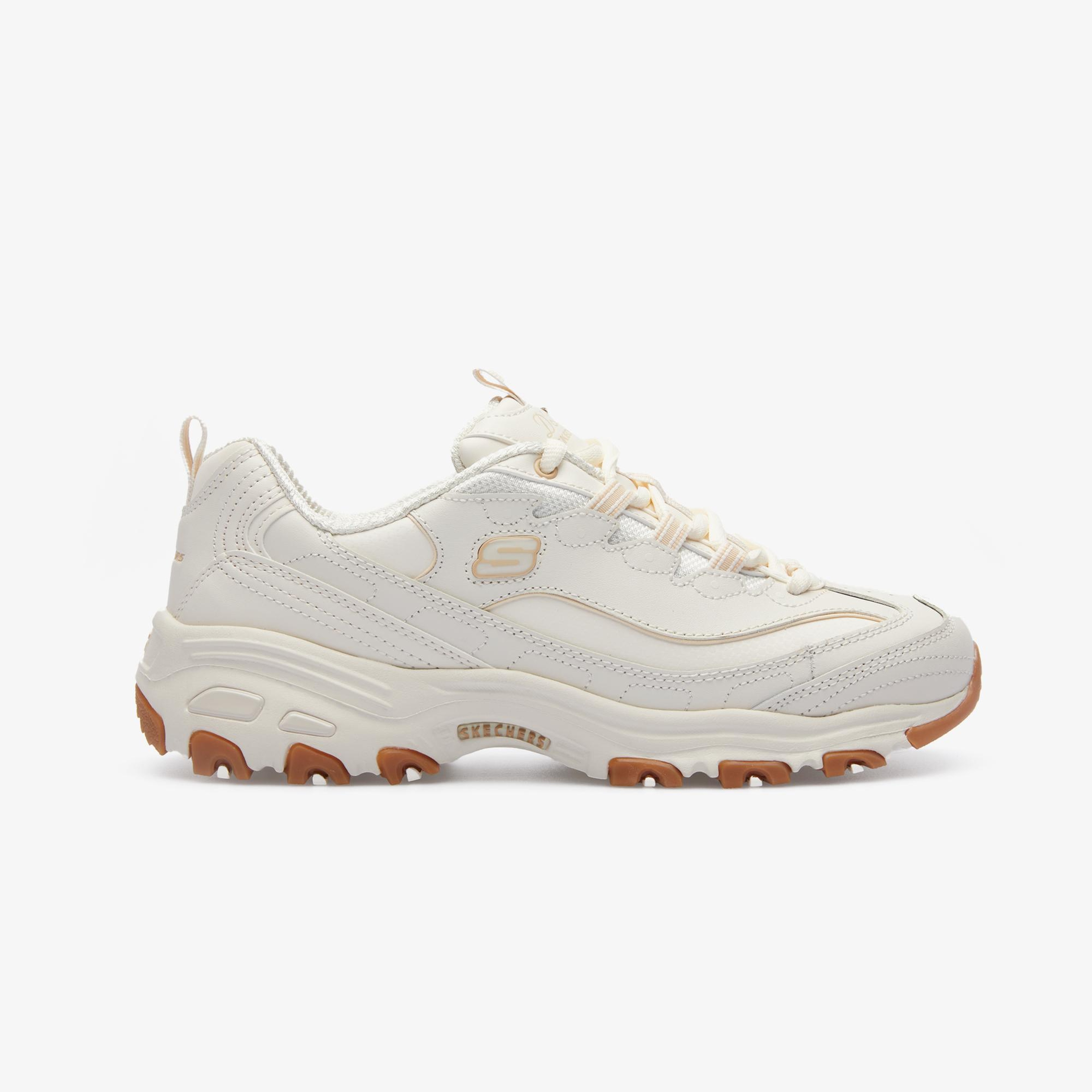Skechers D'Lites Good Neutral Kadın Beyaz Spor Ayakkabı