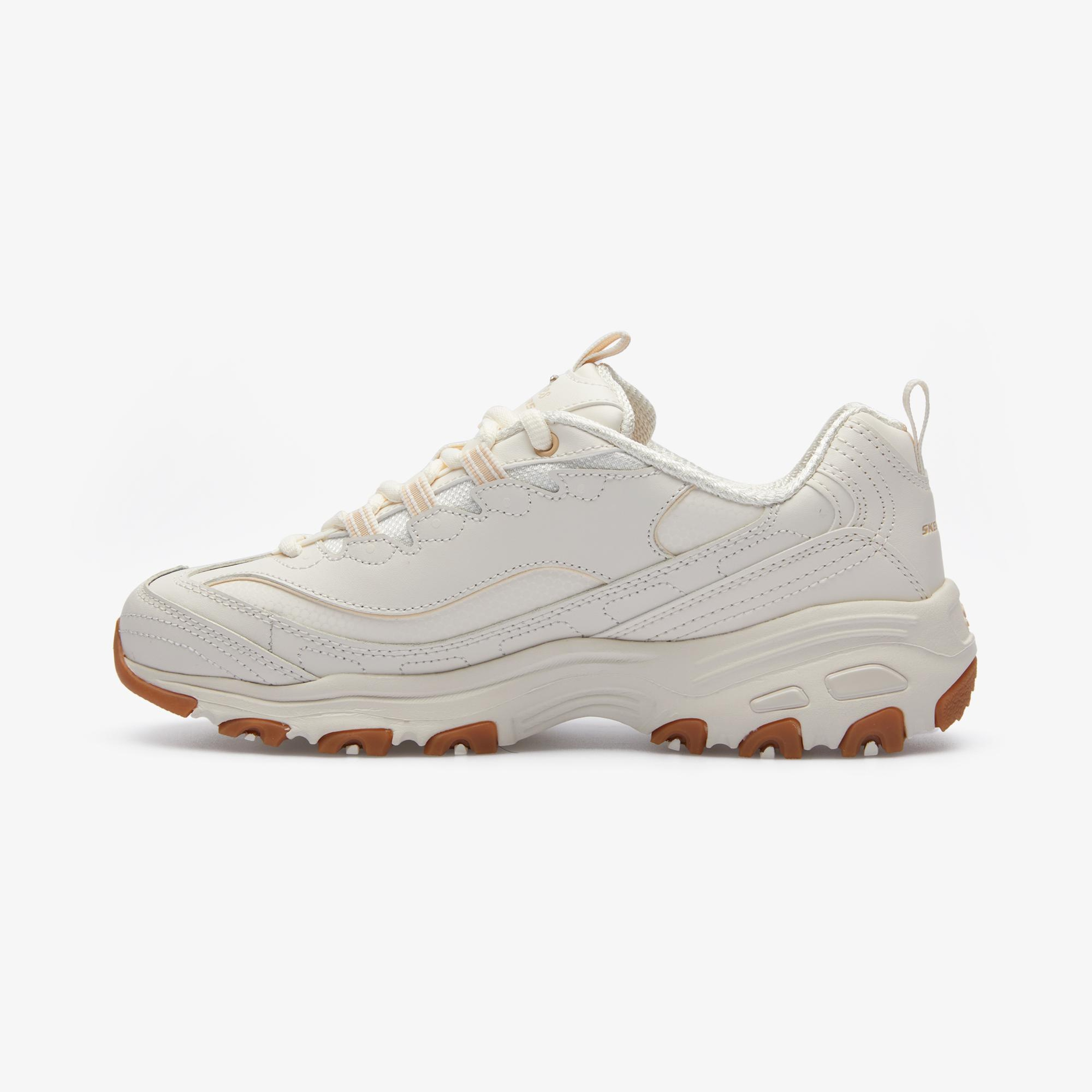 Skechers D'Lites Good Neutral Kadın Beyaz Spor Ayakkabı