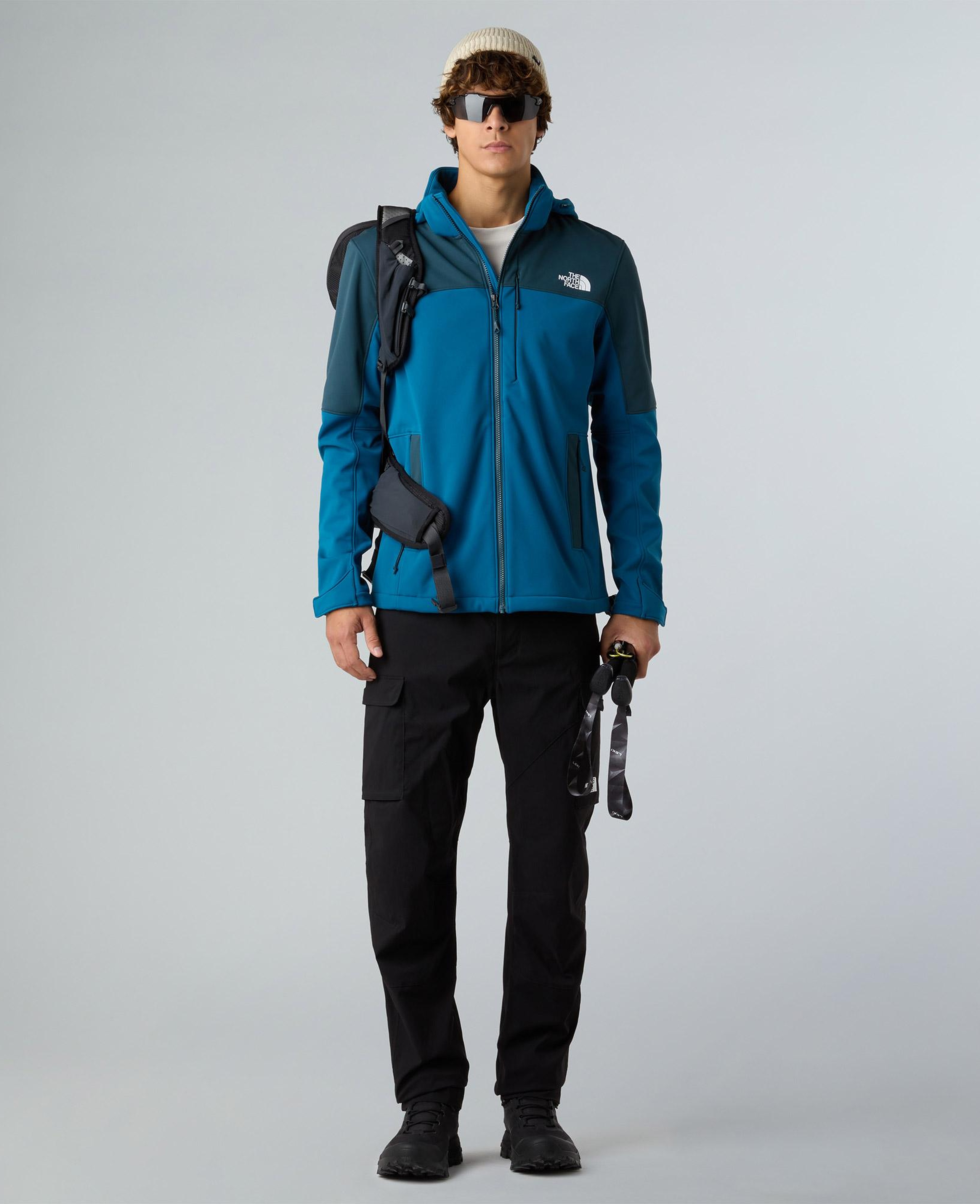 The North Face Diablo Softshell Detachable Hood Erkek Lacivert Outdoor Mont