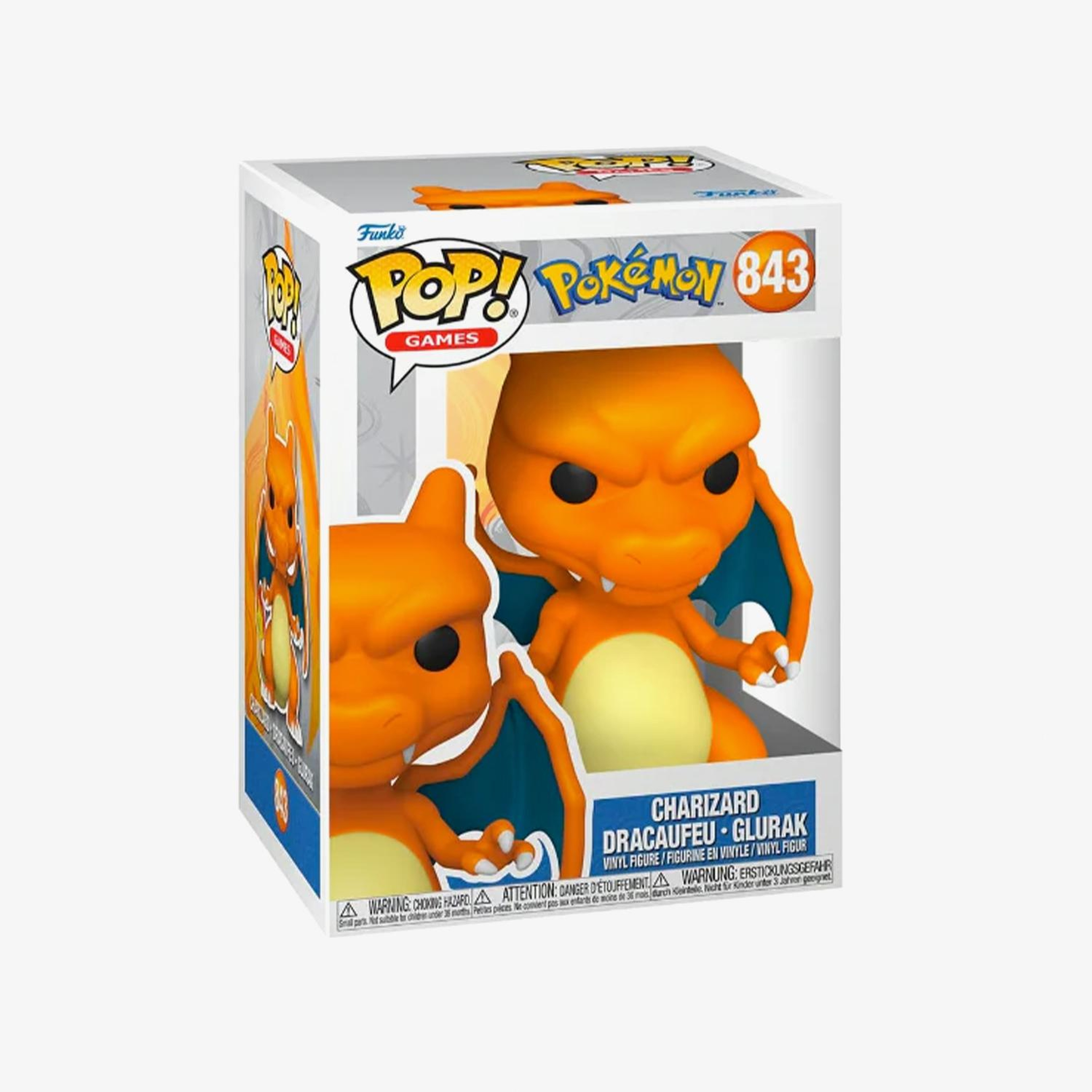 Funko POP Games: Pokemon - Charizard Dracaufeu Glurak Renkli Figür