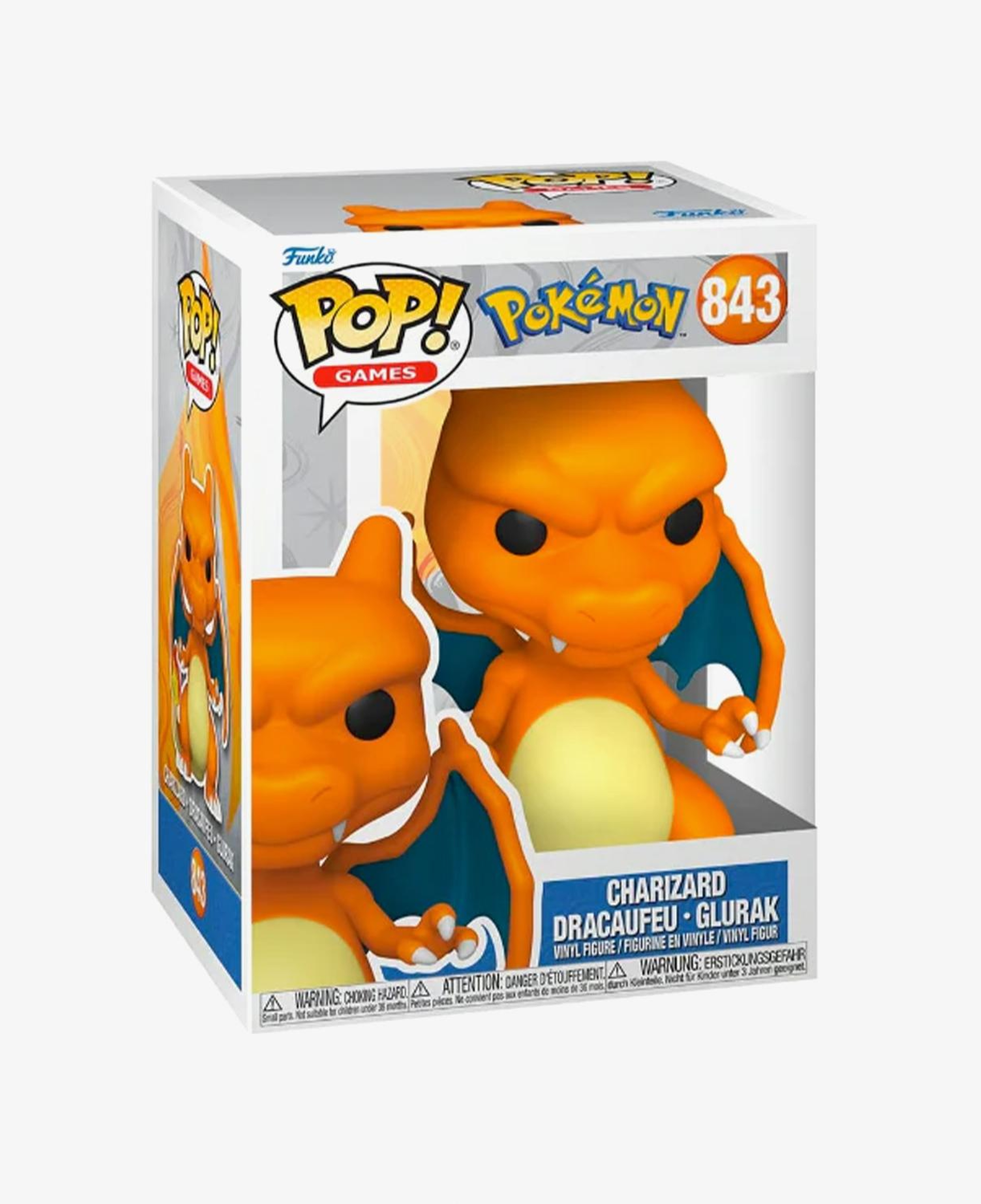 Funko POP Games: Pokemon - Charizard Dracaufeu Glurak Renkli Figür